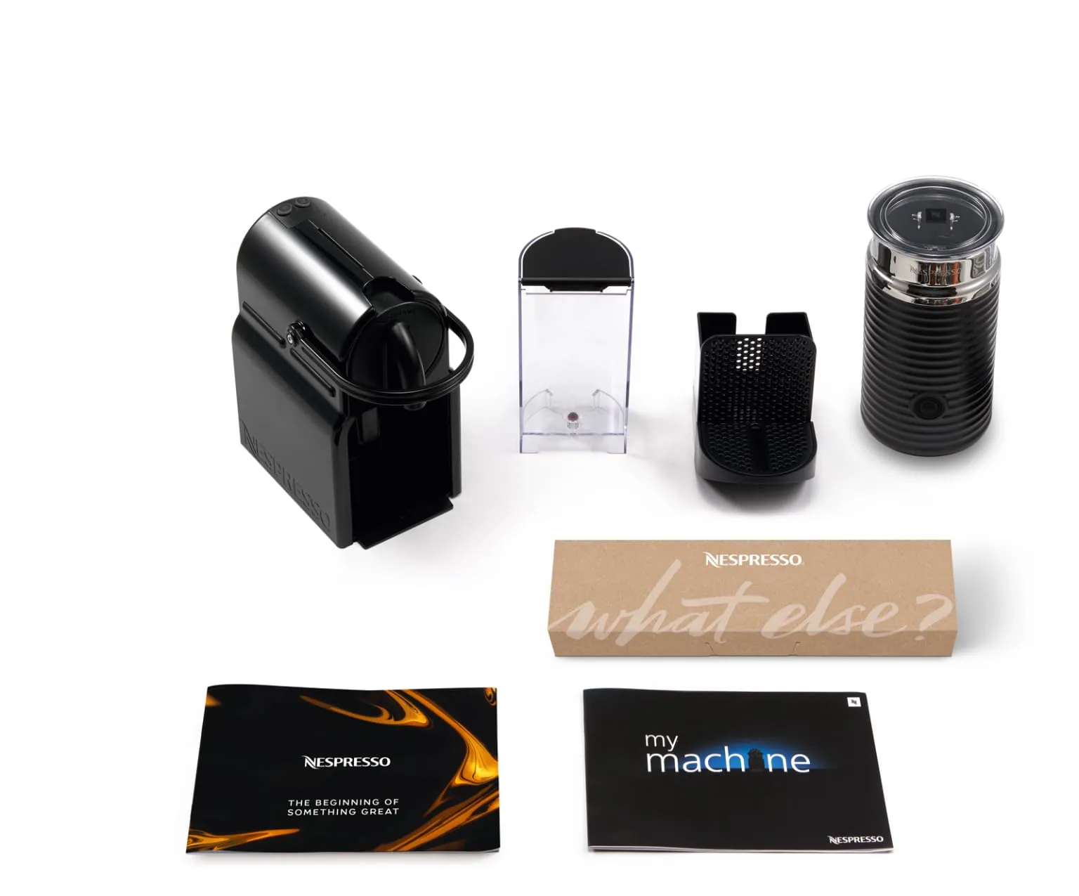Nespresso DeLonghi Inissia EN80.BAE Schwarz inkl. Aeroccino - immagine 8