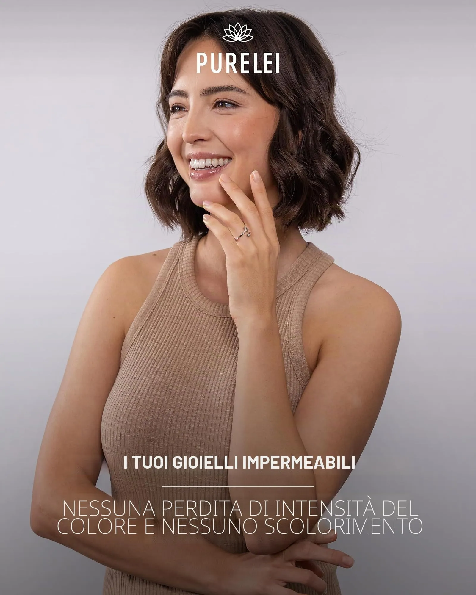 Purelei Anello Zodiaco in Acciaio Inox, Regolabile Taglia 50-60, Gemma - immagine 5