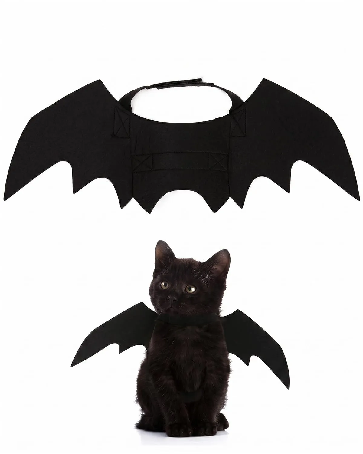 UXEWKL Costume da Pipistrello per Cane e Gatto - immagine 1