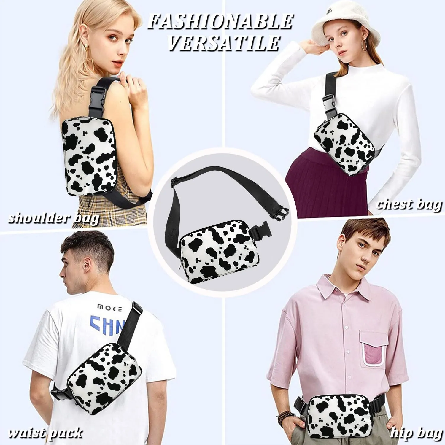 Favuit Marsupio in Nylon da 1L per Donne e Uomini - immagine 3