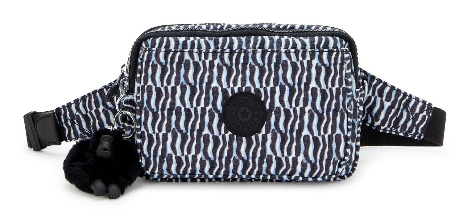 Kipling Abanu Multi Borsa a Tracolla e Marsupio, Holiday Waves (Blu) - immagine 1