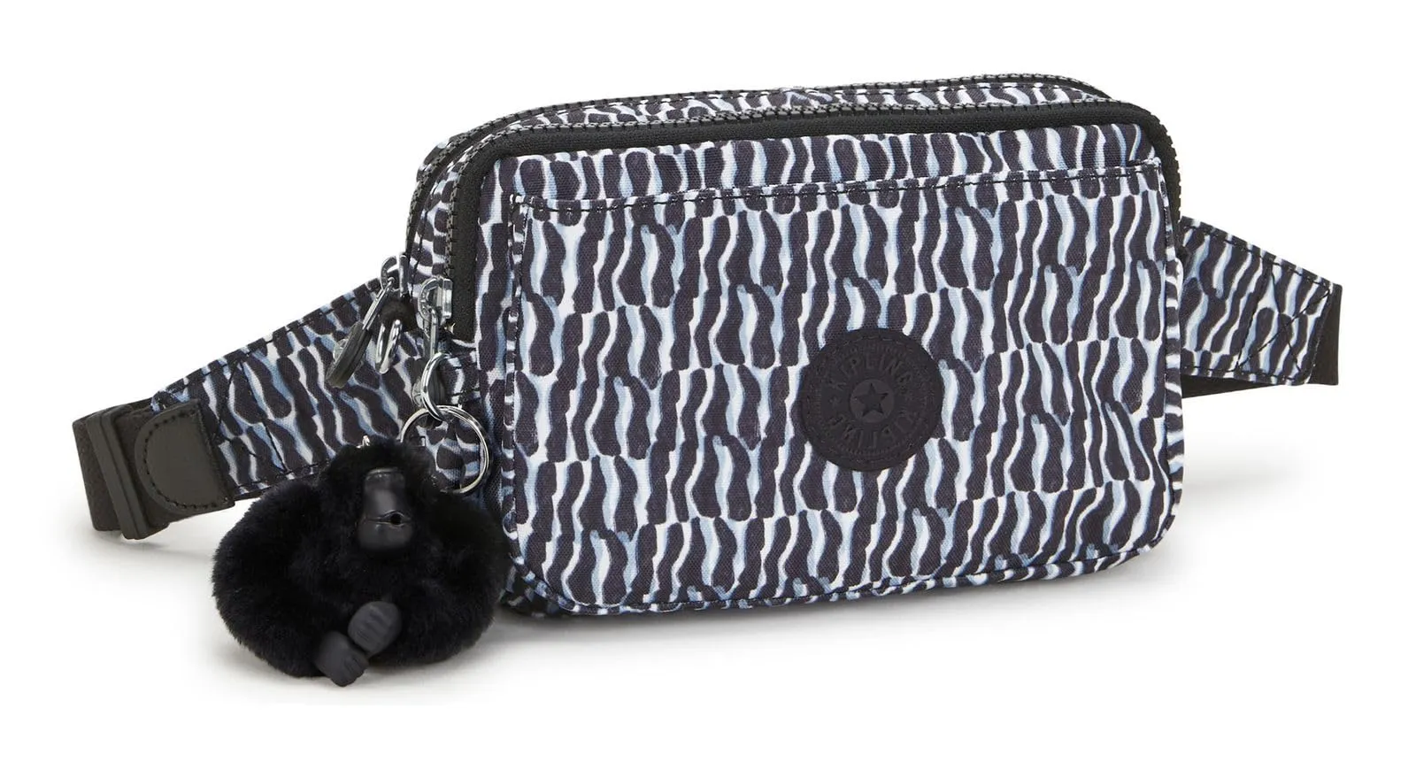 Kipling Abanu Multi Borsa a Tracolla e Marsupio, Holiday Waves (Blu) - immagine 2