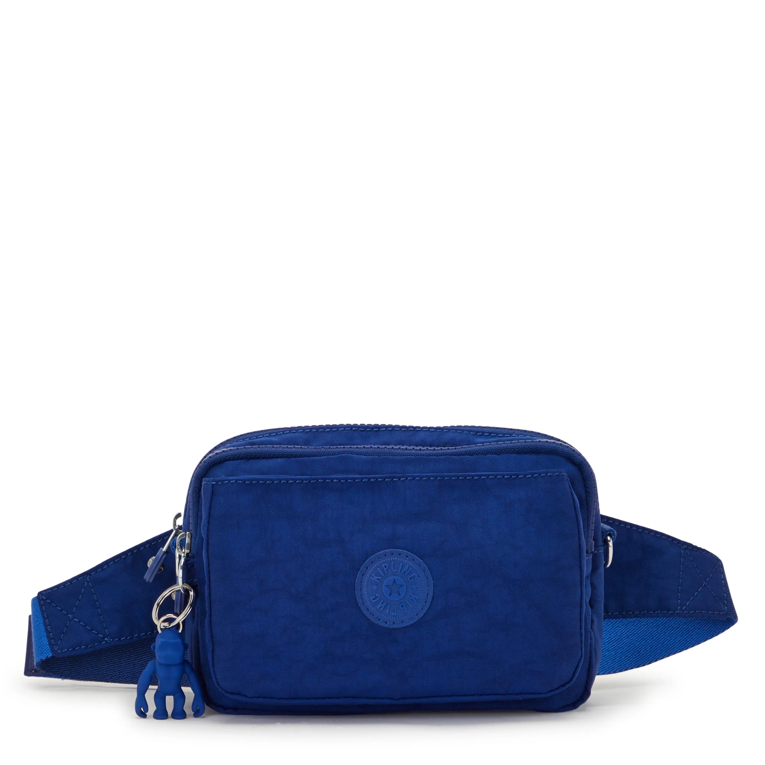 Kipling Abanu Multi Borsa a Tracolla Trasformabile in Marsupio, Deep Sky Blue - immagine 1