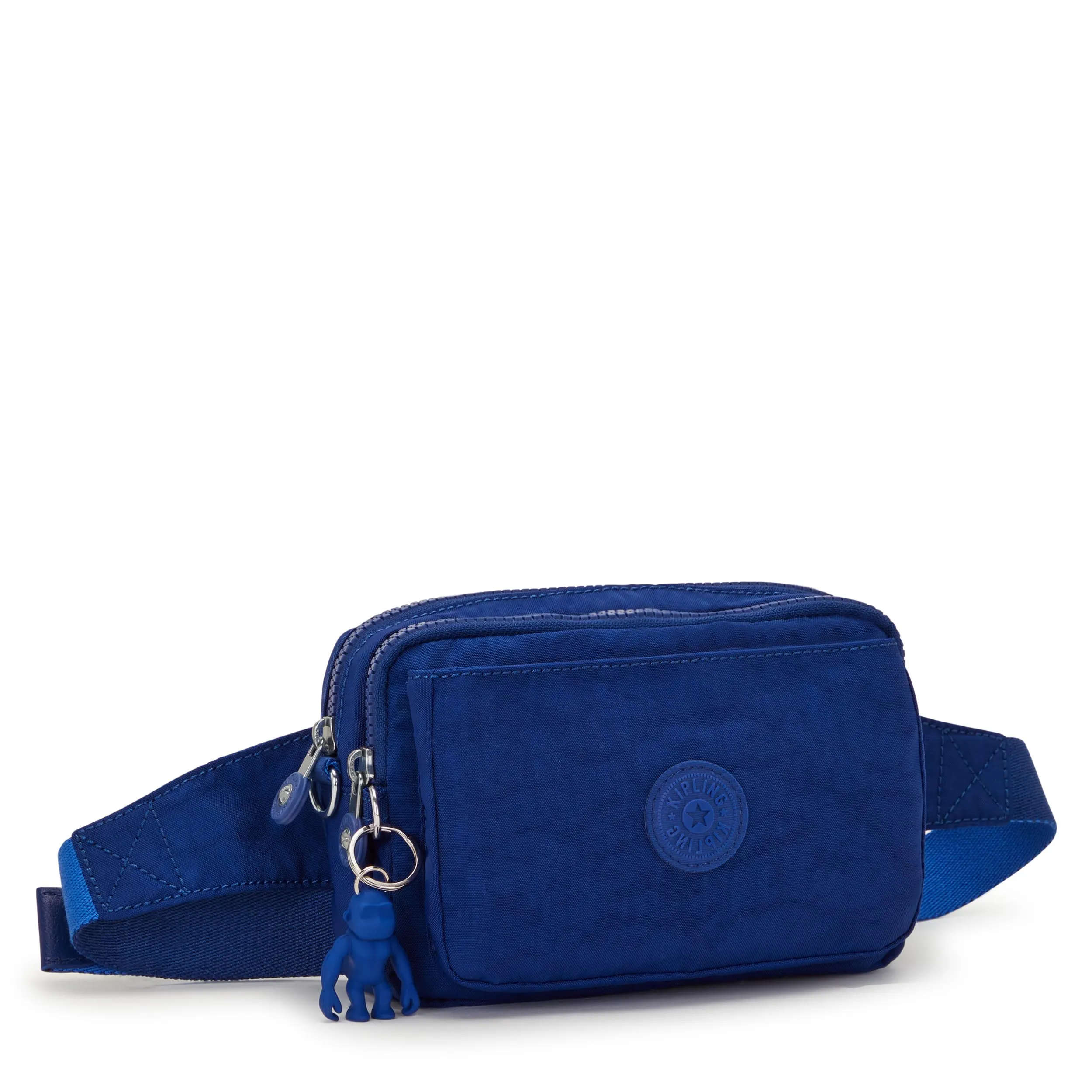 Kipling Abanu Multi Borsa a Tracolla Trasformabile in Marsupio, Deep Sky Blue - immagine 5