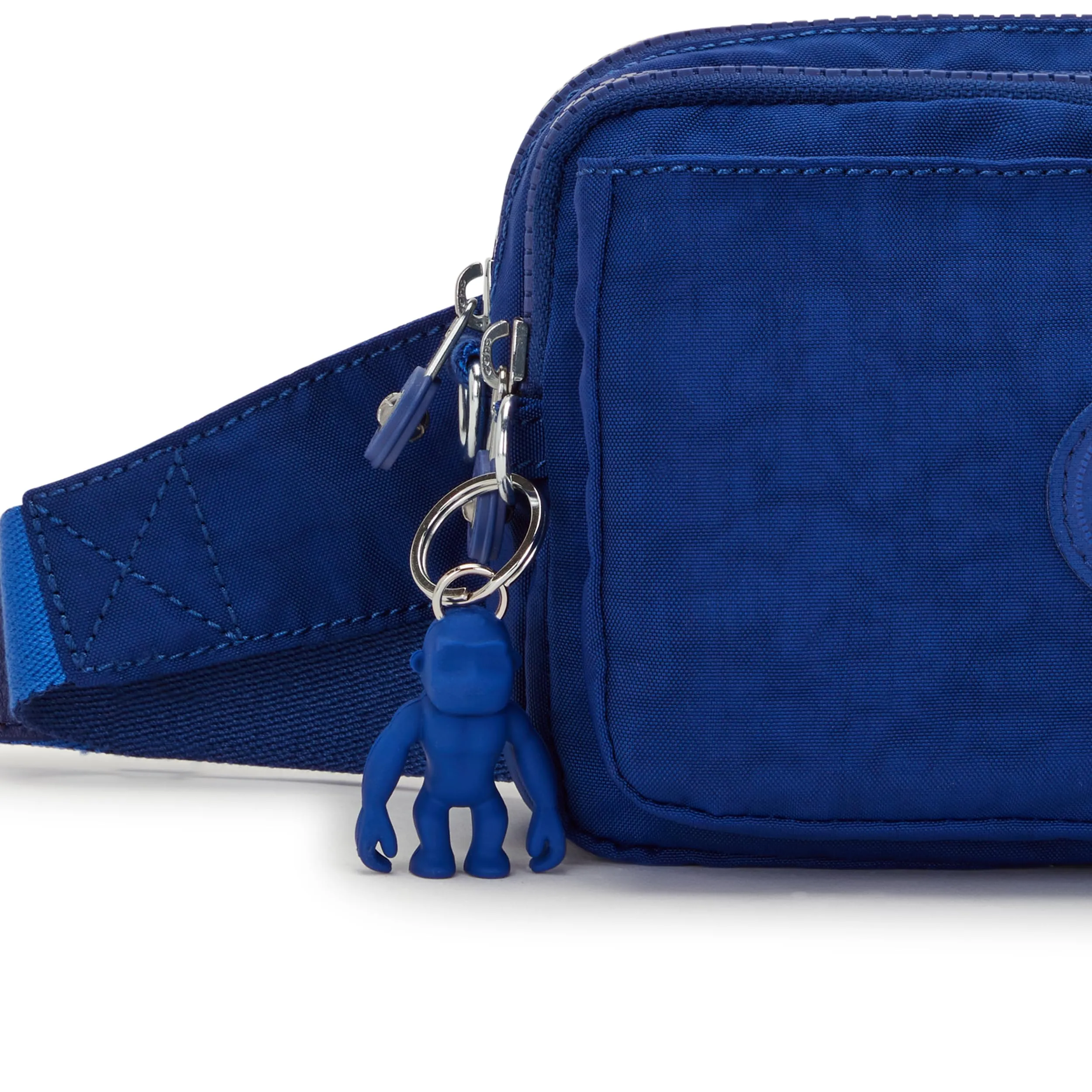 Kipling Abanu Multi Borsa a Tracolla Trasformabile in Marsupio, Deep Sky Blue - immagine 6