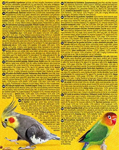 RIO Mangime completo per pappagalli di grandi dimensioni, 1 kg - immagine 6