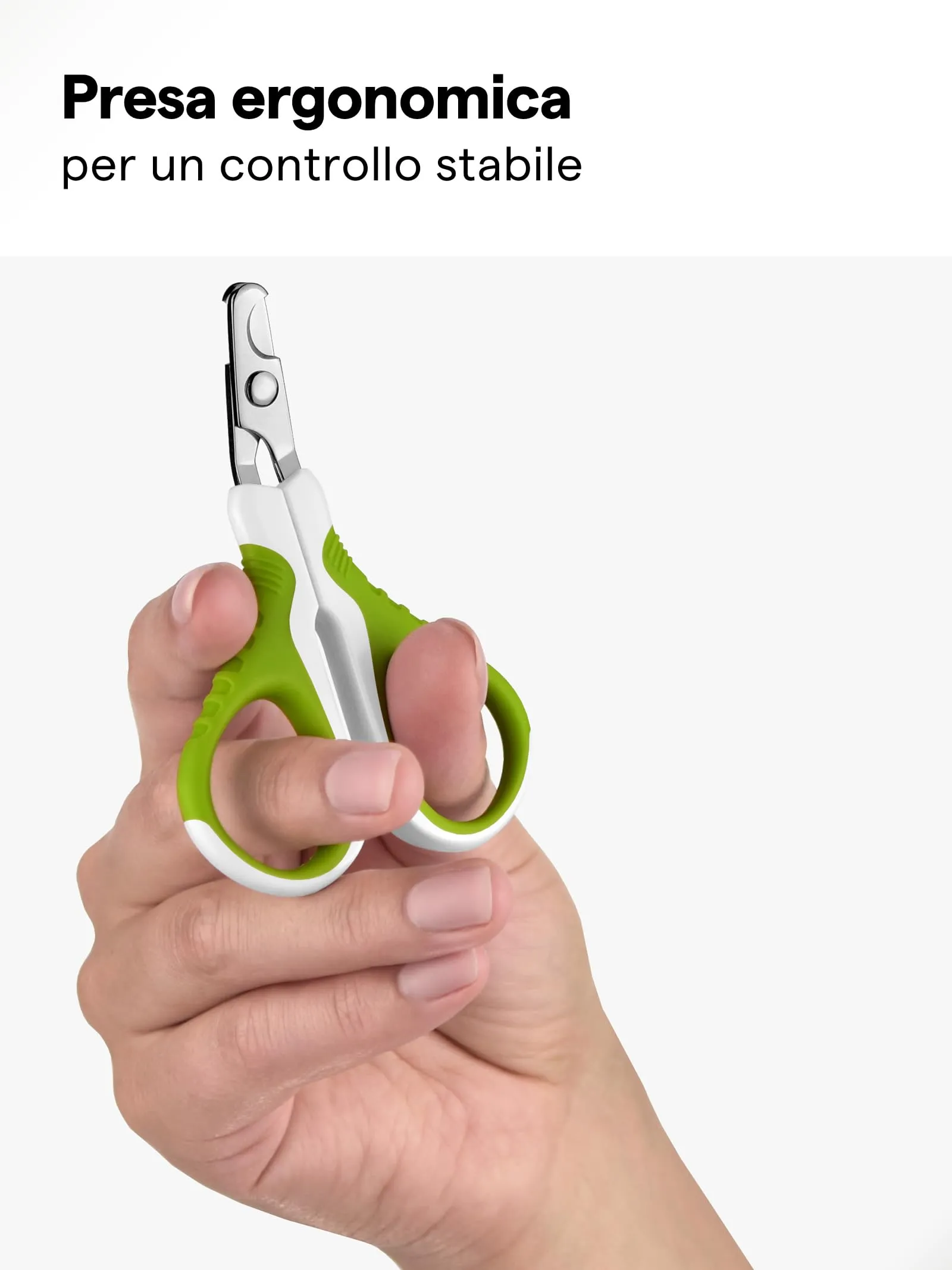 SHINY PET Tagliaunghie per Gatti e Piccoli Animali TOOL5 Verde - immagine 4
