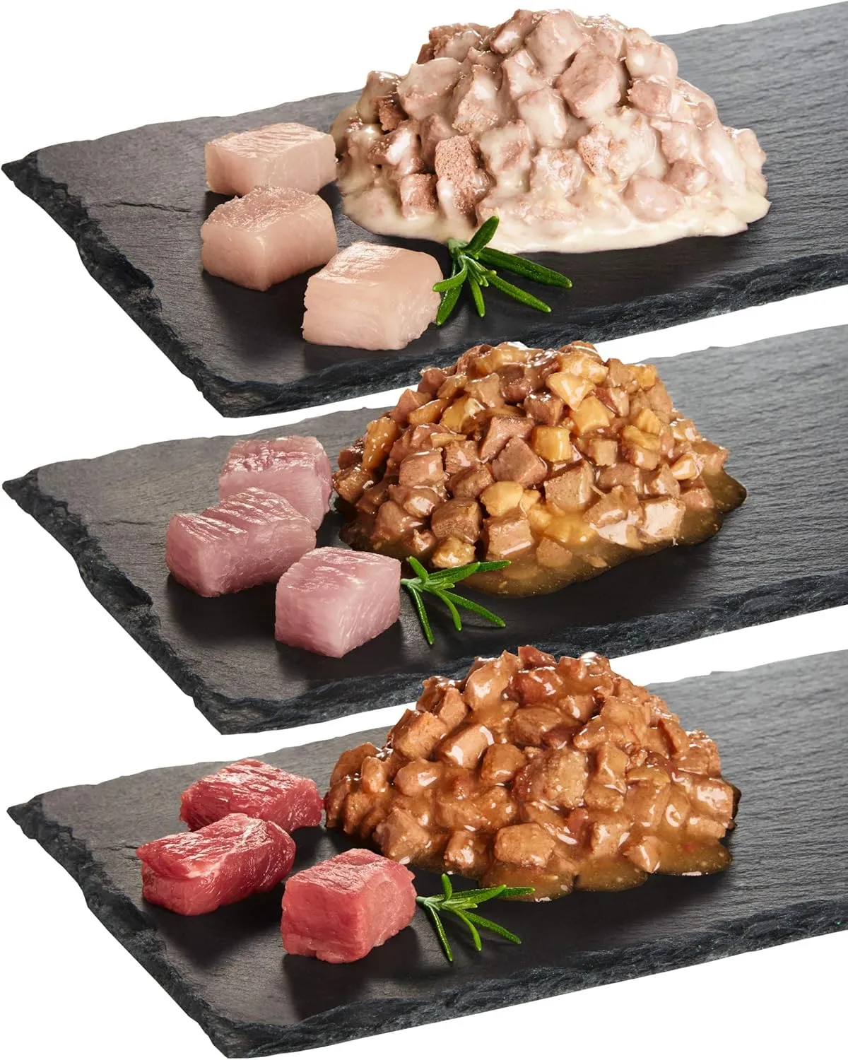 Vitakraft Poésie Délice Cibo Umido per Gatti Pollo, Tacchino e Manzo (6x85g) - immagine 3