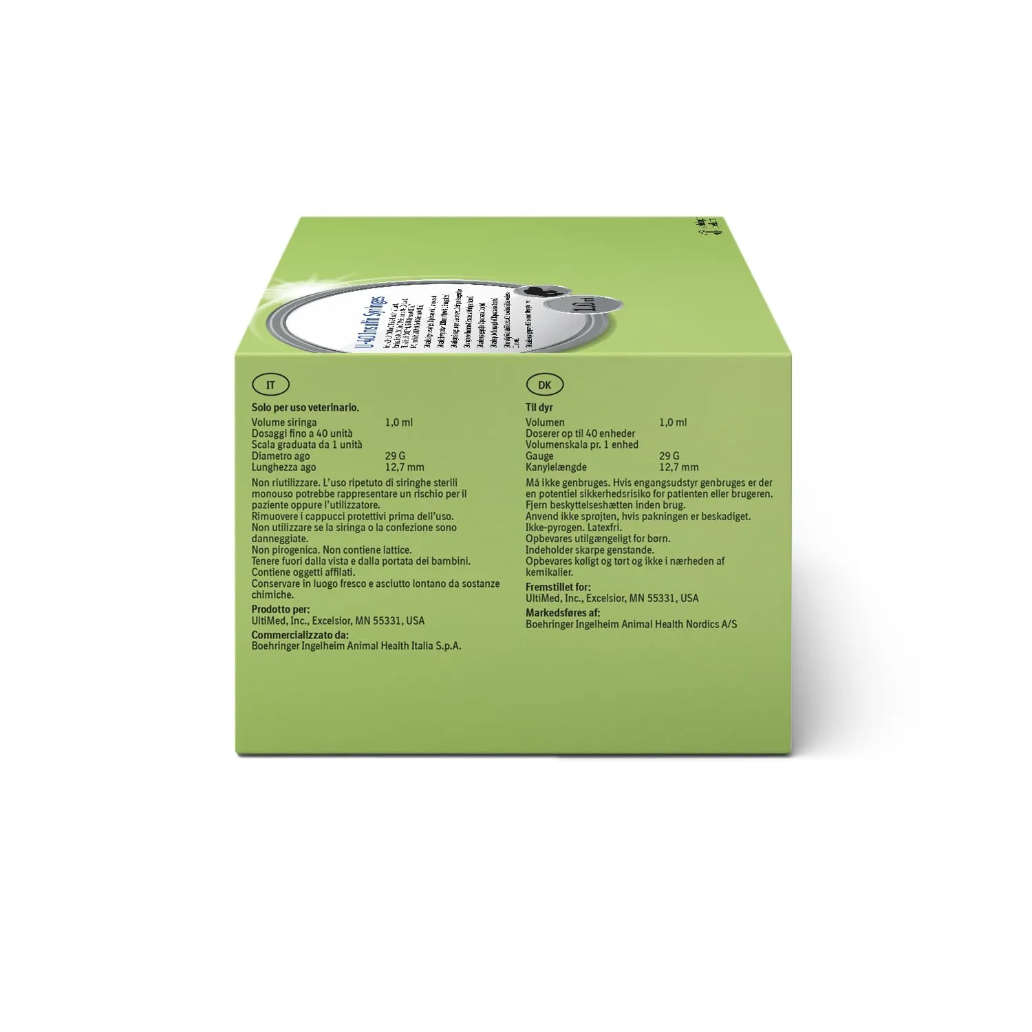 Boehringer Ingelheim Siringhe Sterili Monouso per Insulina Cani e Gatti, 1ml, 40 UI/ml, 120 Pezzi - immagine 8