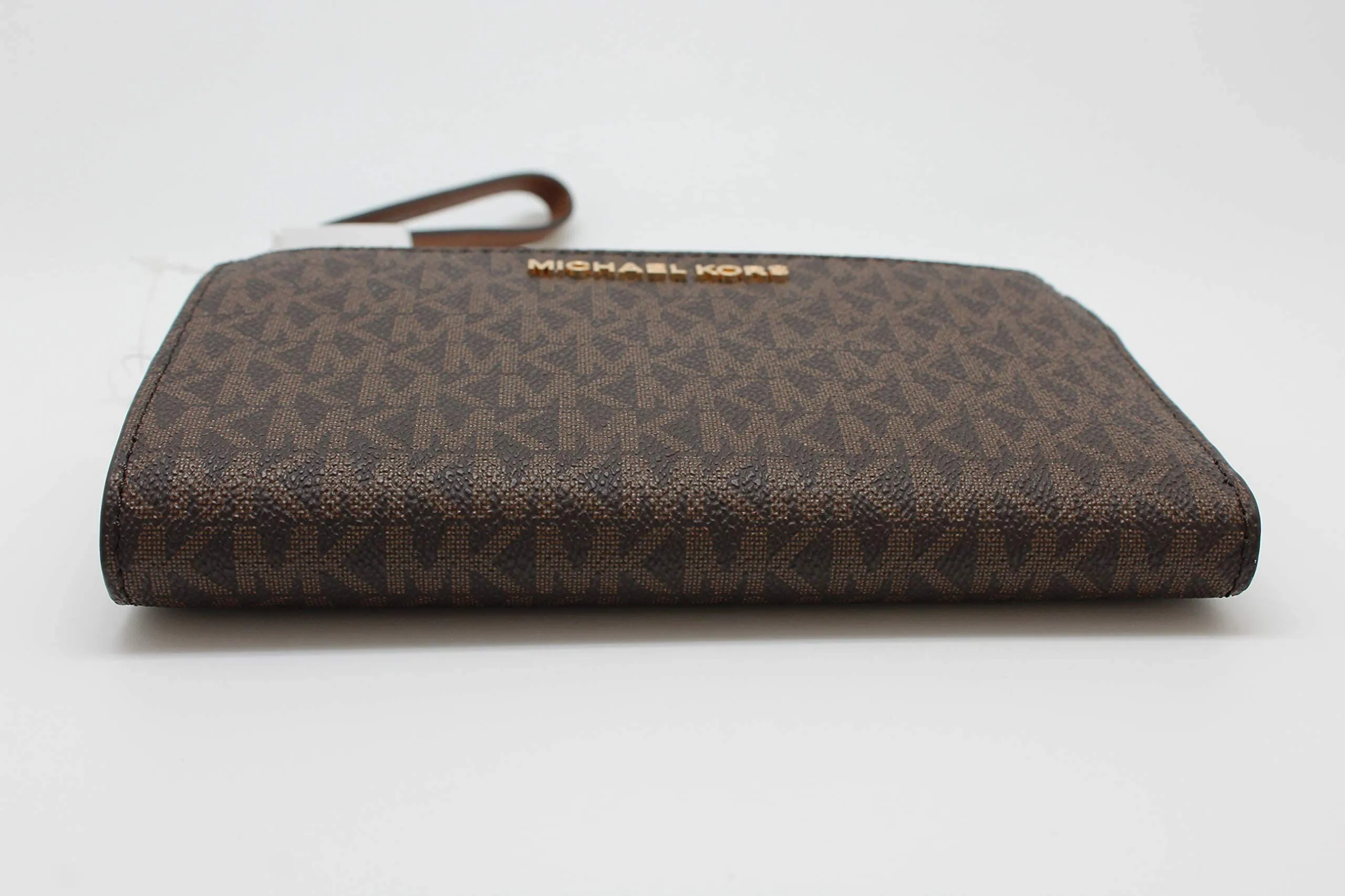 Michael Kors Jet Set Portafoglio da Polso Doppia Zip, Magenta, Medium - immagine 5