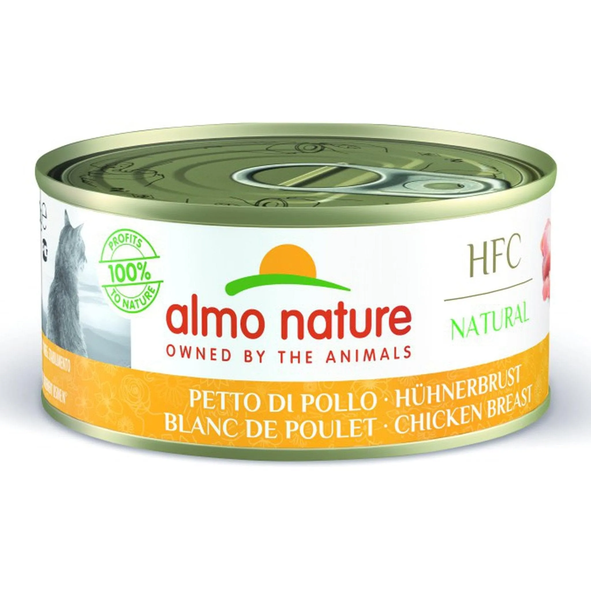 Almo Nature HFC Natural con Petto di Pollo per Gatto, 150 g - immagine 1