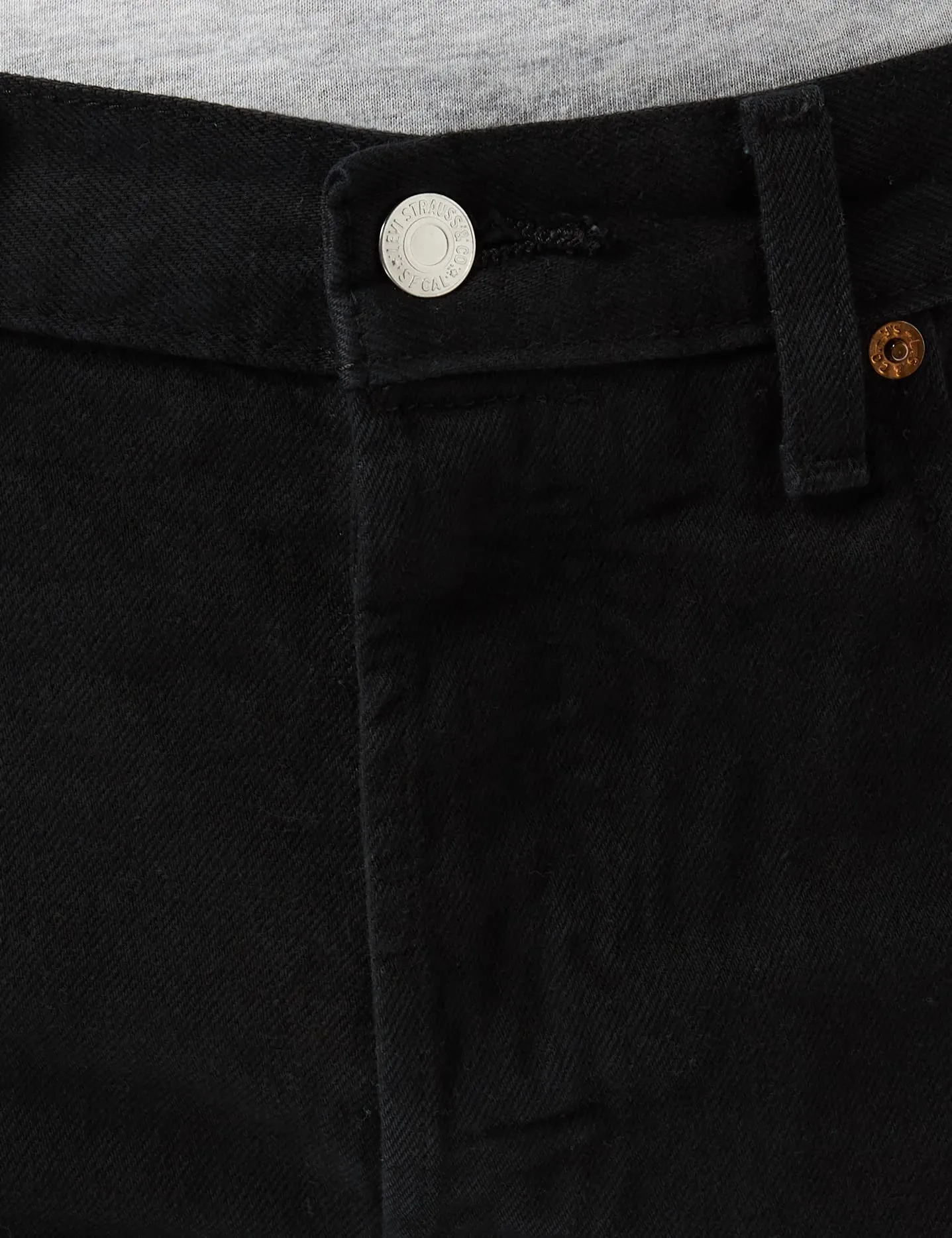 Levi's 501 Original Fit V5 Jeans Uomo, Black Stf, 30W / 32L - immagine 9