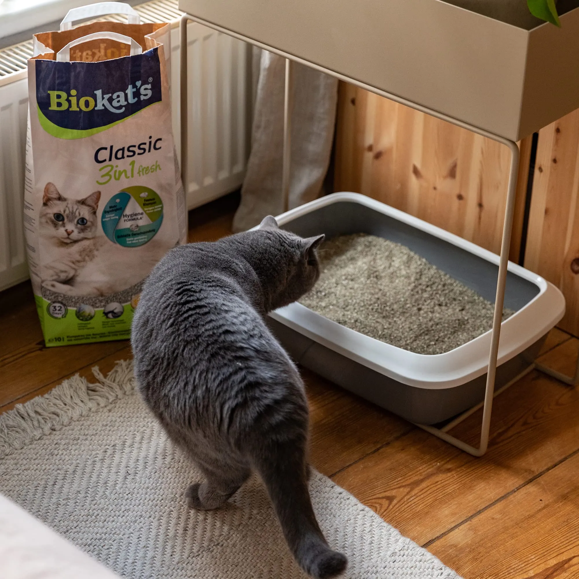 Biokat's Classic Fresh 3in1 Clumping Cat Litter, 10 L - immagine 3