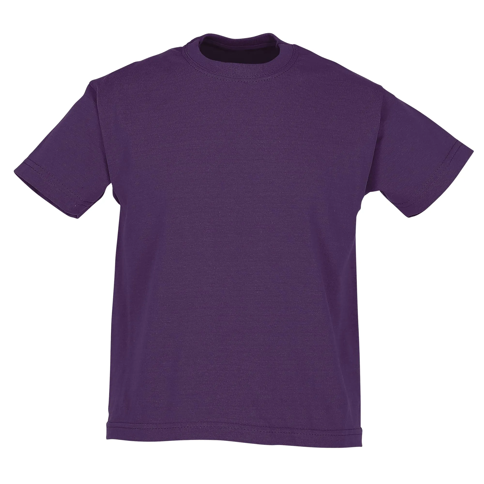 Fruit of the Loom 61-033-0 Valueweight Maglietta da bambino, Viola, Taglia 152 - immagine 1