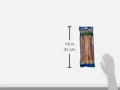 TRIXIE Denta Fun Rotolini al Pollo per Cani, 3 pz, 28 cm, 250 g - immagine 3