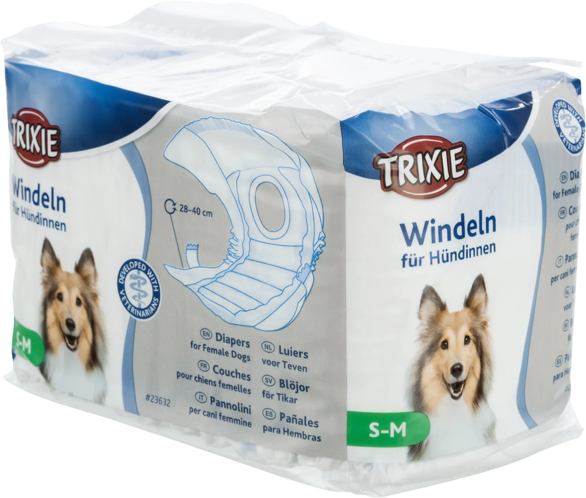 Trixie Pannolini per Cani Femmina, Taglia S-M - immagine 1