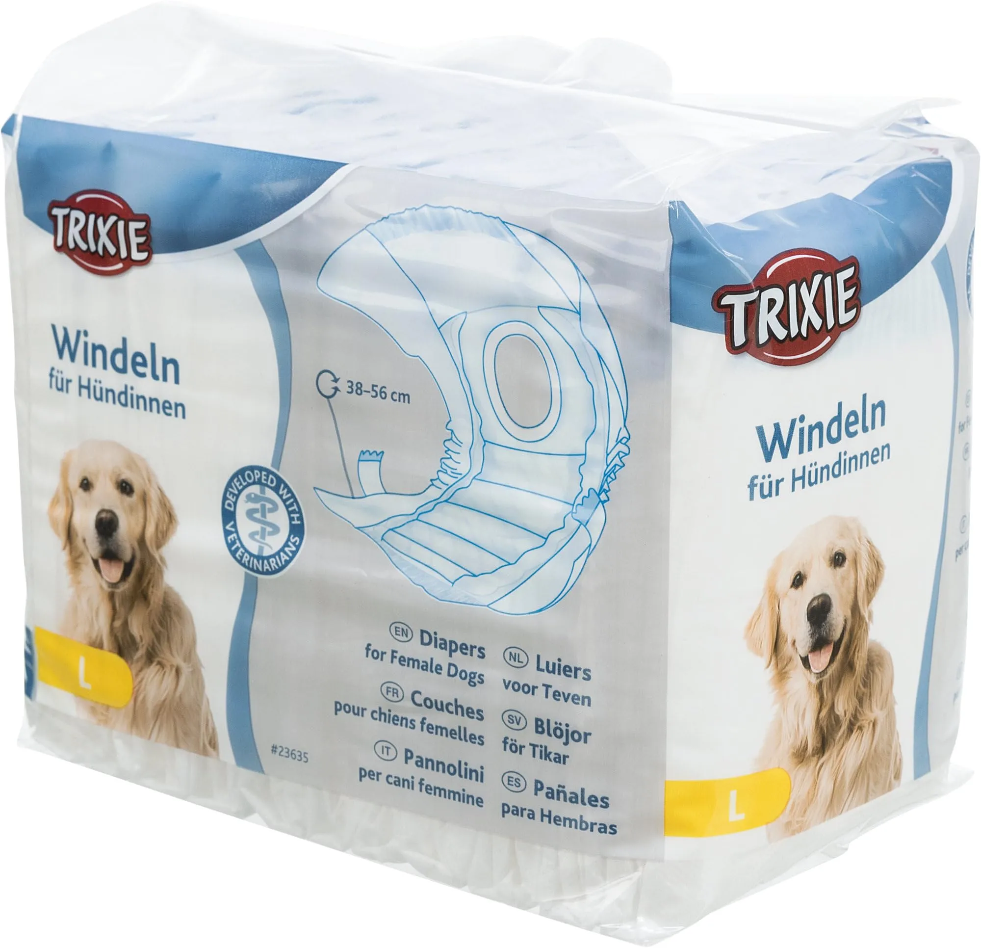 Trixie Pannolini per Cani, L, 12 pezzi - immagine 1