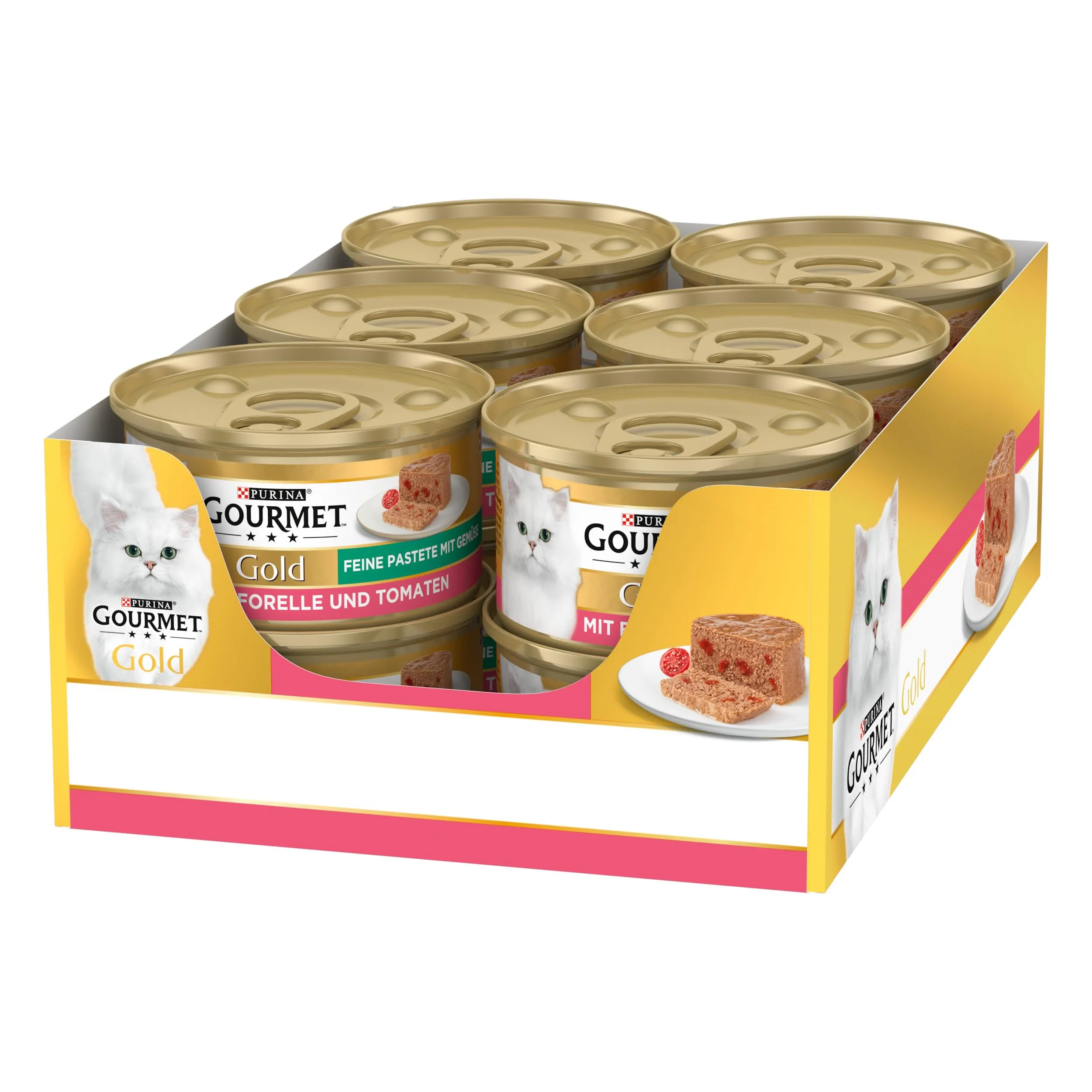 Gourmet Purina Gold Feine Pastere Cibo per Gatti, 12 x 85 g - immagine 2