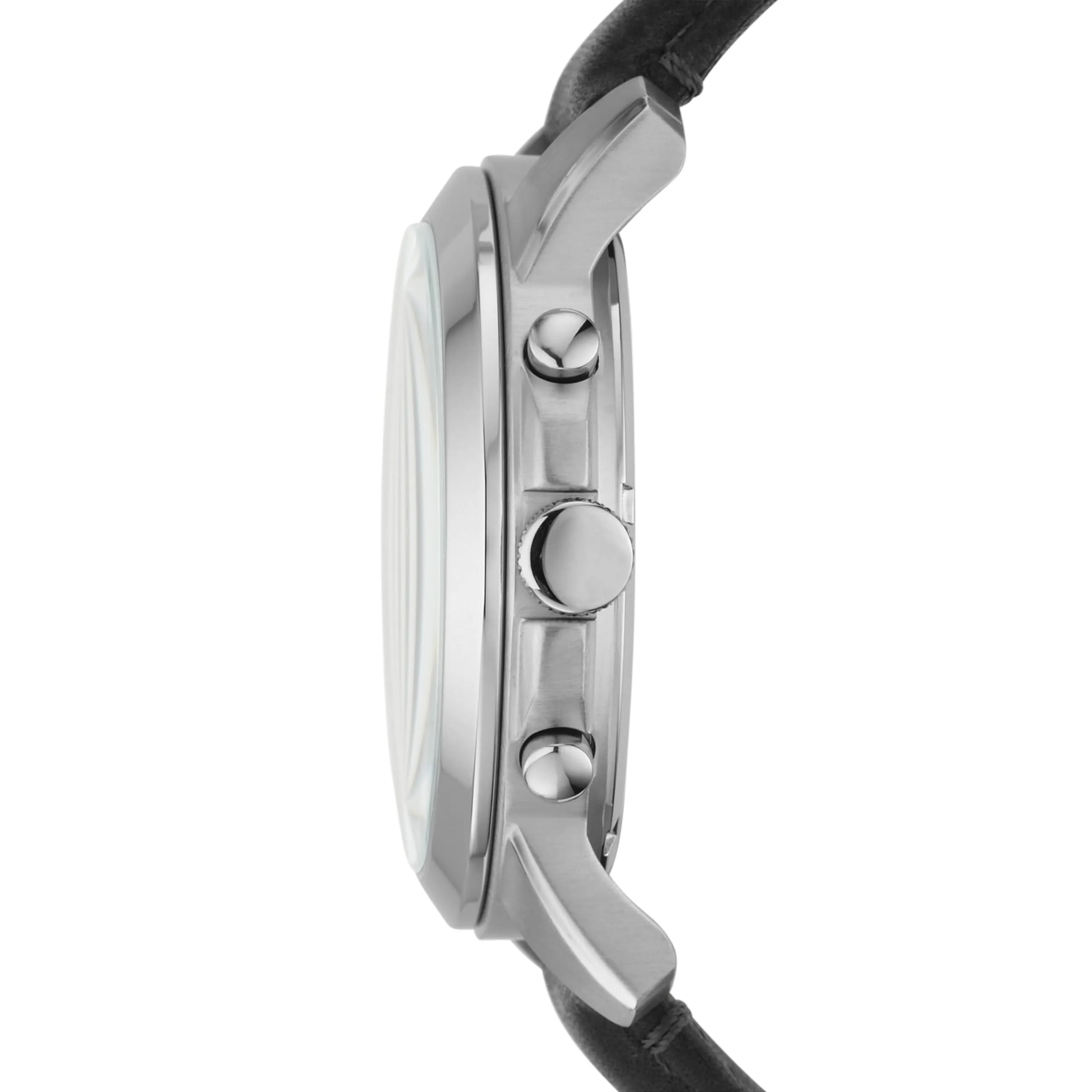 Fossil Grant Cronografo Uomo FS4812 Acciaio Inossidabile 44 mm Nero e Grigio - immagine 3