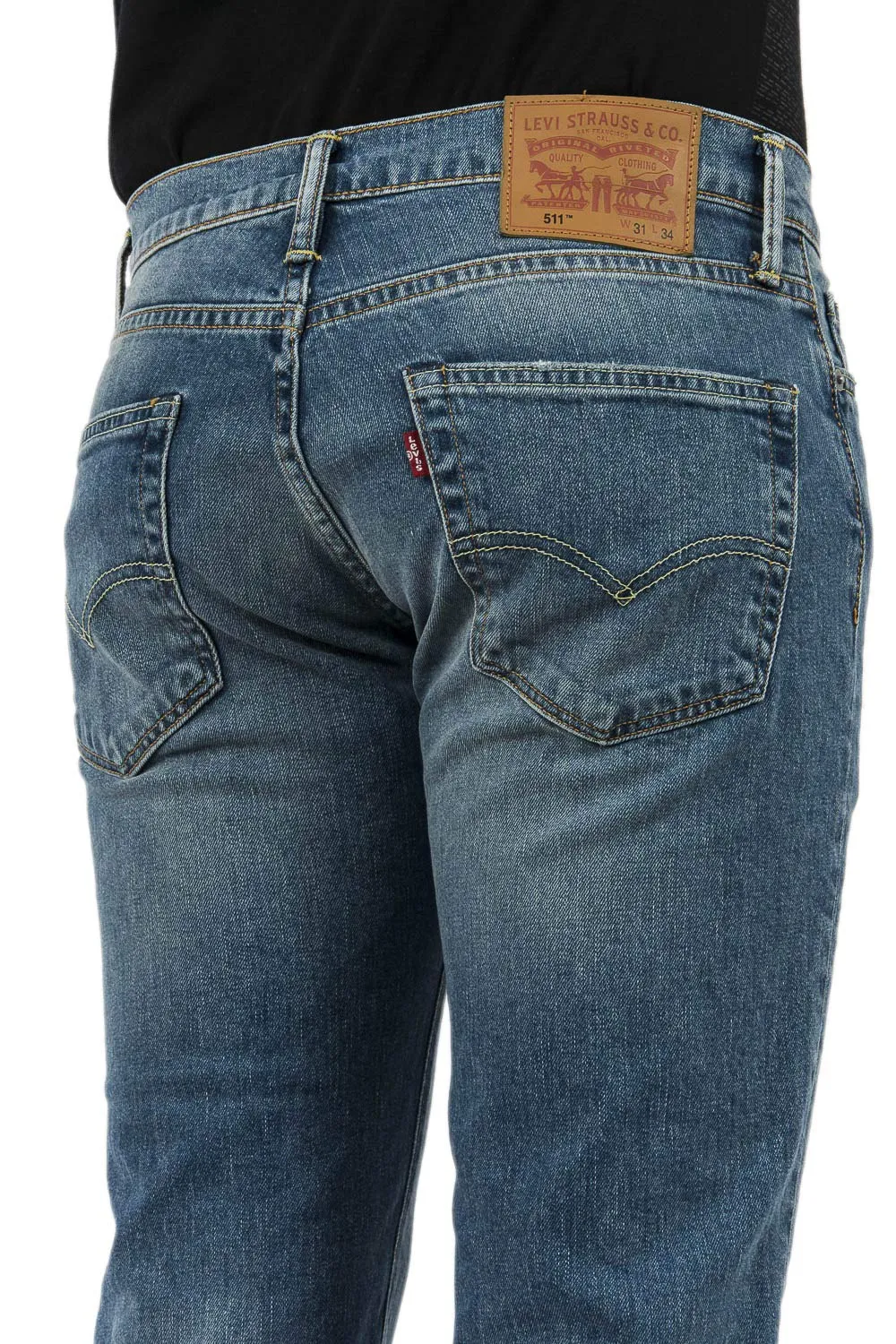 Levi's 00501 Men's Jeans, Harbour, 29W / 32L - immagine 5