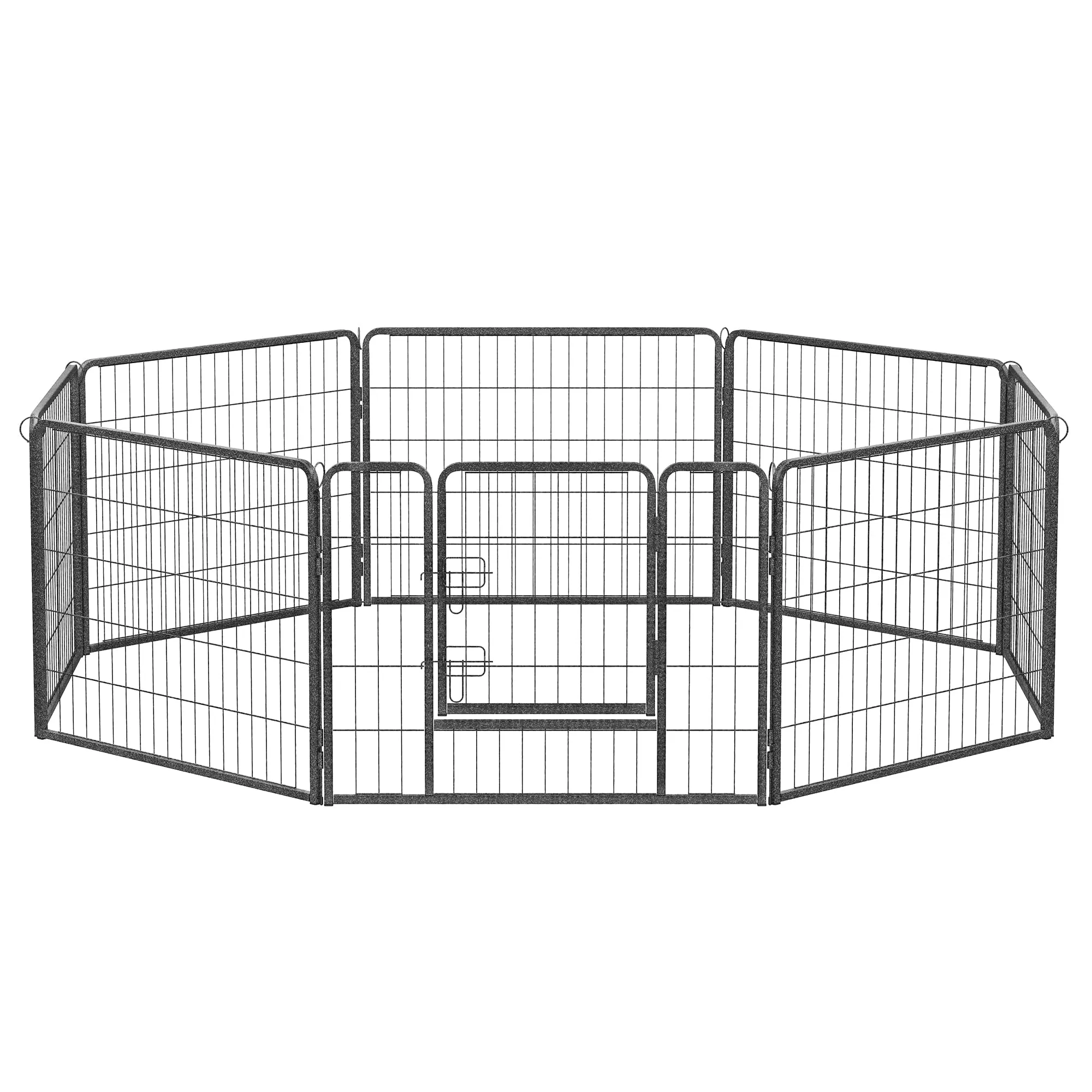 Feandrea Recinto per Animali Box per Cani, 8 Pannelli, 77 x 60 cm - immagine 1
