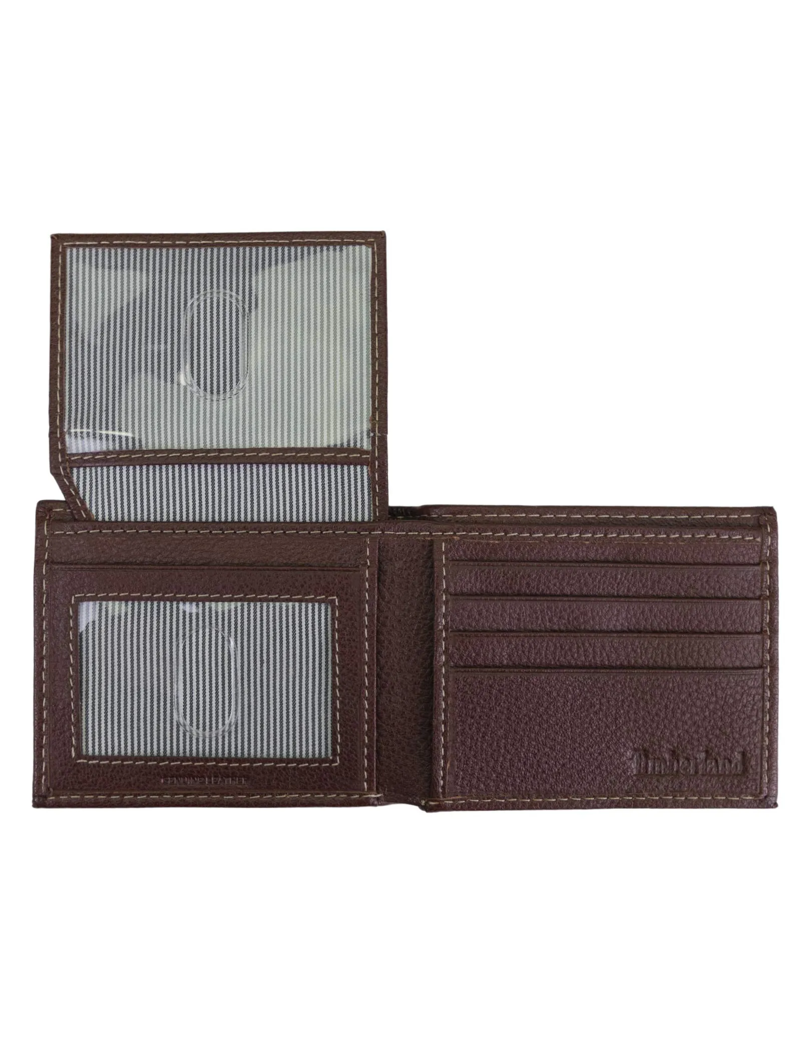 Timberland D02387/01 Brown Leather Sportz Passcase Wallet - immagine 3