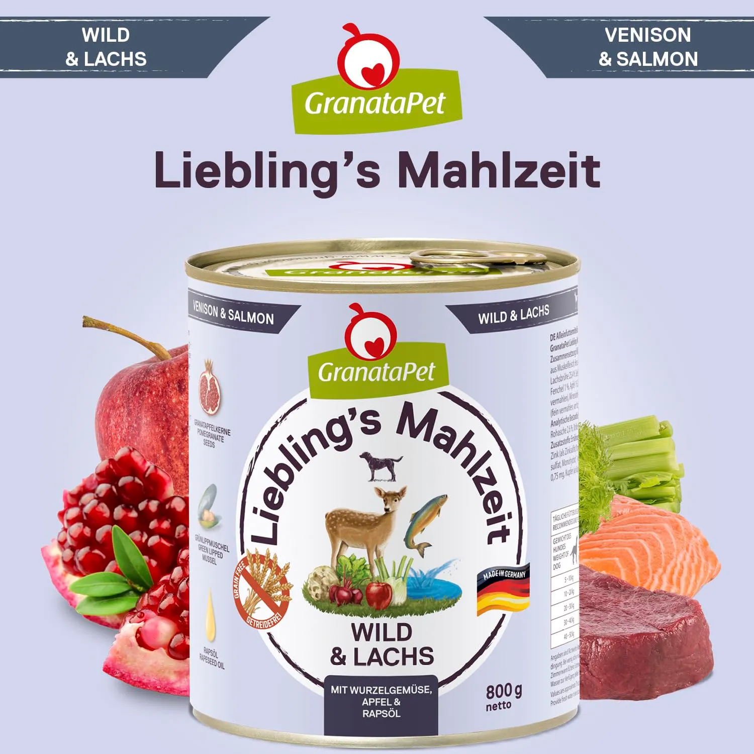 GranataPet Liebling's Mahlzeit Multipack, 6 x 800g - immagine 5