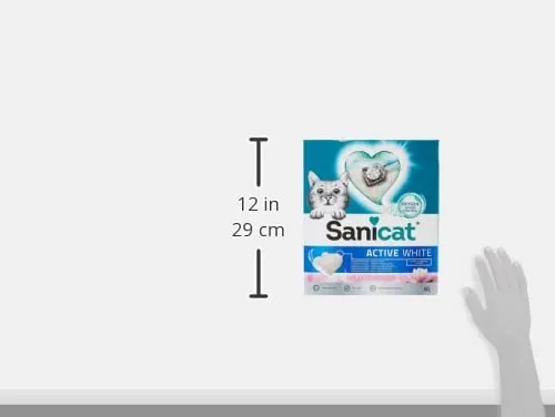 Sanicat Active White Fiore di Loto Lettiera Agglomerante, 6 l - immagine 12