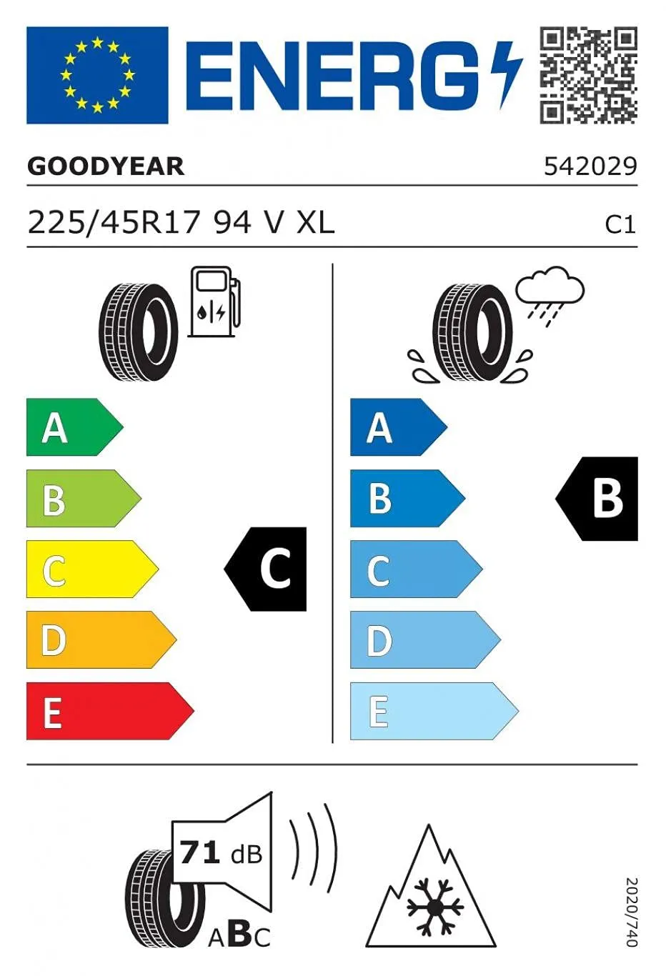 Goodyear Vector 4S G2 FI XL 225/45 R17 94V All Season - immagine 2
