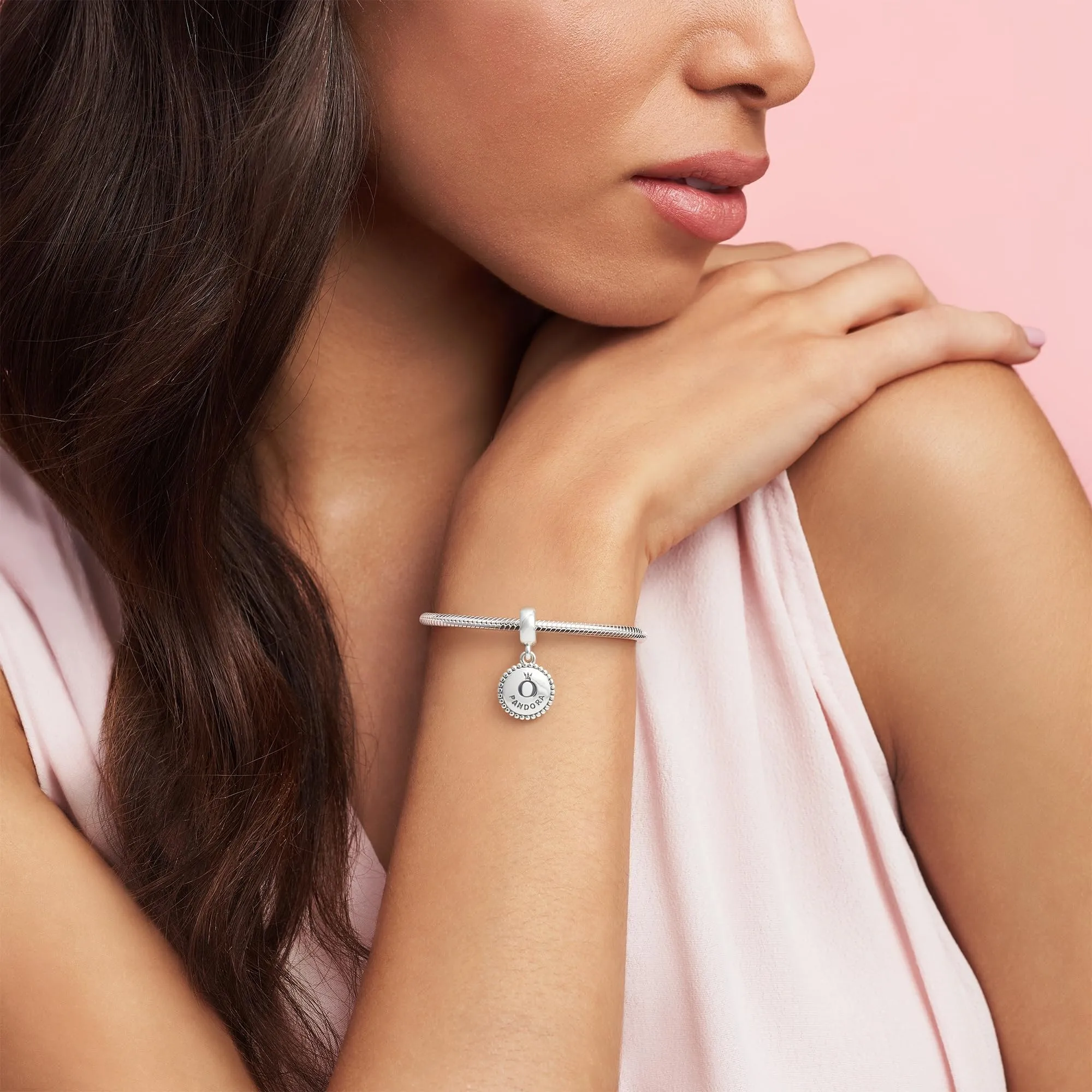 Pandora Passions Ciondolo in argento con zirconia cubica trasparente e smalto argentato - immagine 3