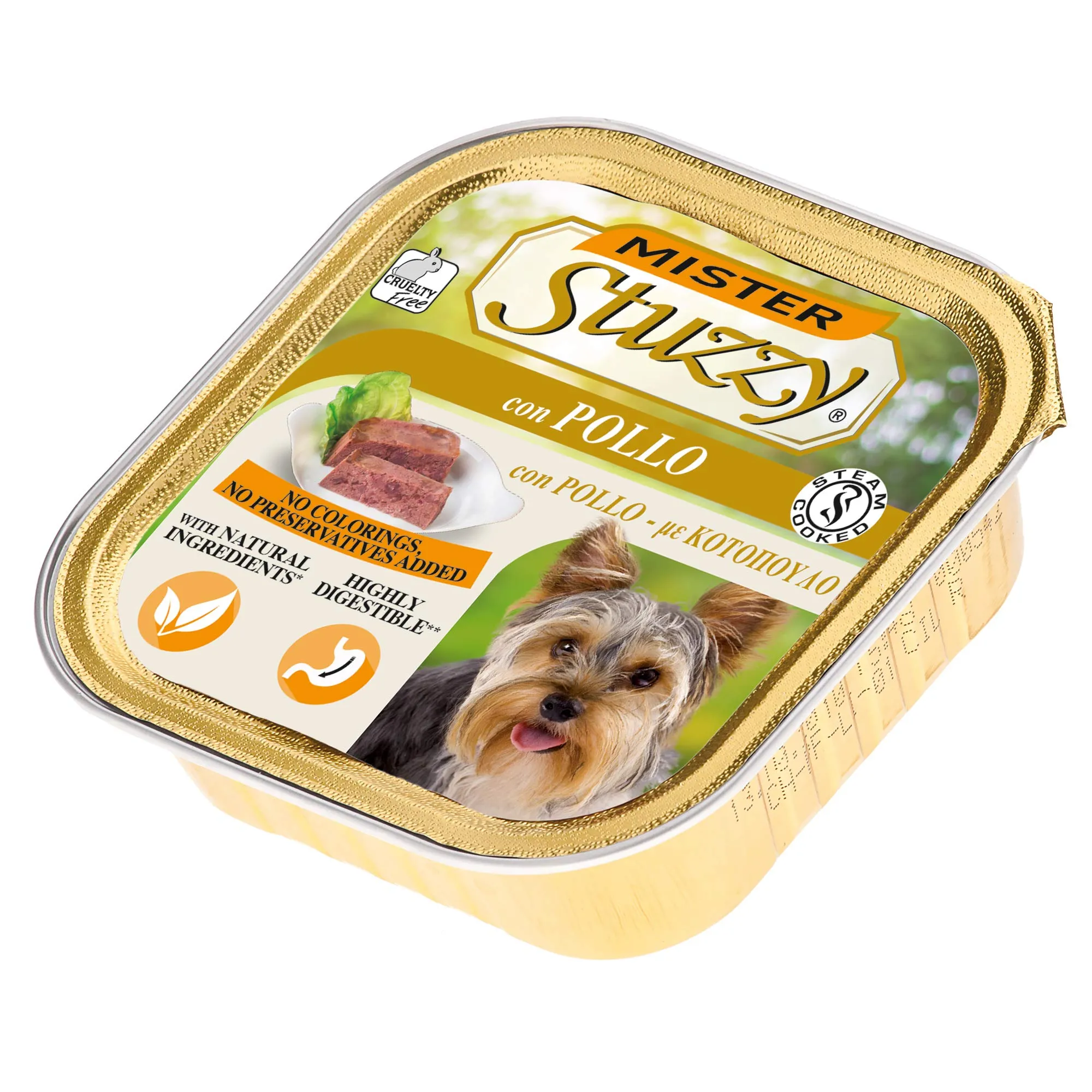 Stuzzy Cibo Umido per Cani Adulti Pollo, Paté e Carni in Pezzi 3,3kg (22x150g) - immagine 1