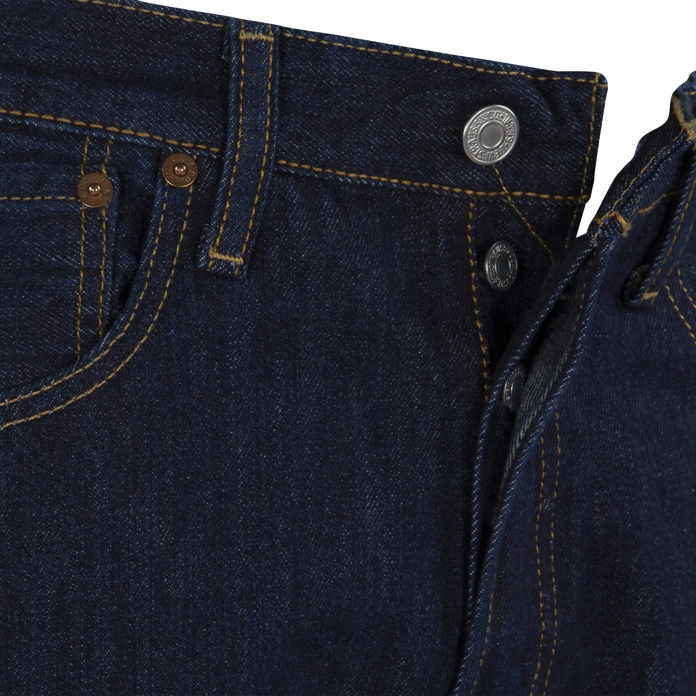Levi's 501 Original Fit Jeans, Rinse 37461, 38W x 32L - immagine 3