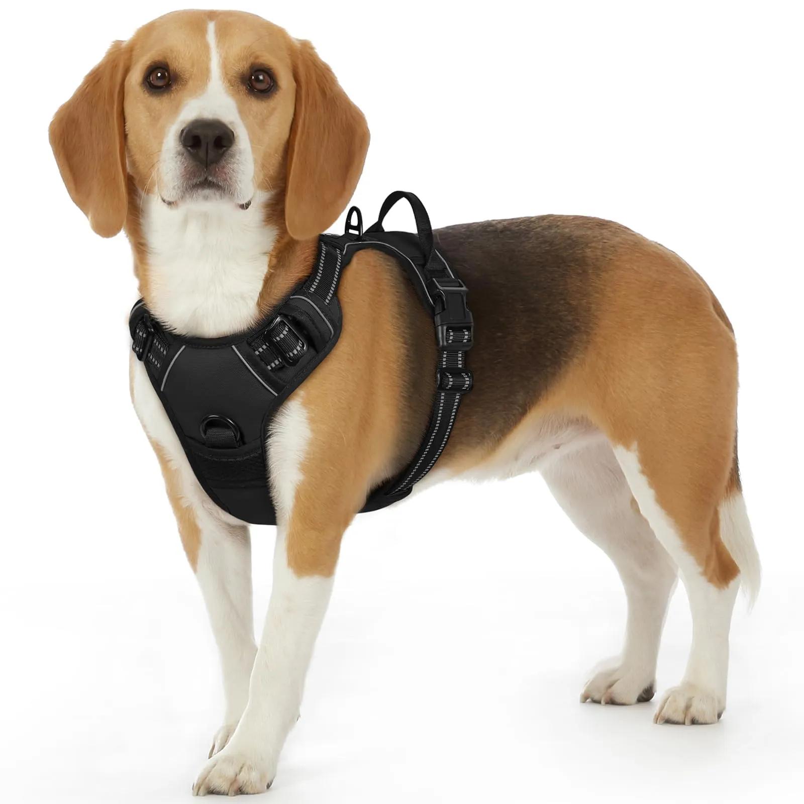 Eagloo Pettorina Cane Anti Tiro, Taglia S, Nera - immagine 1