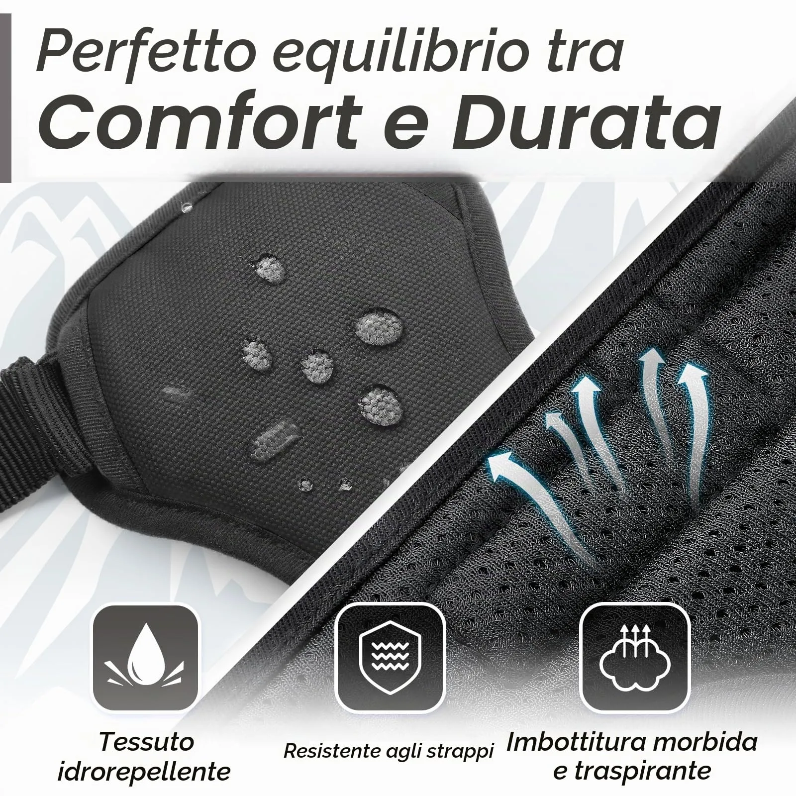 Eagloo Pettorina Cane Anti Tiro, Taglia S, Nera - immagine 6