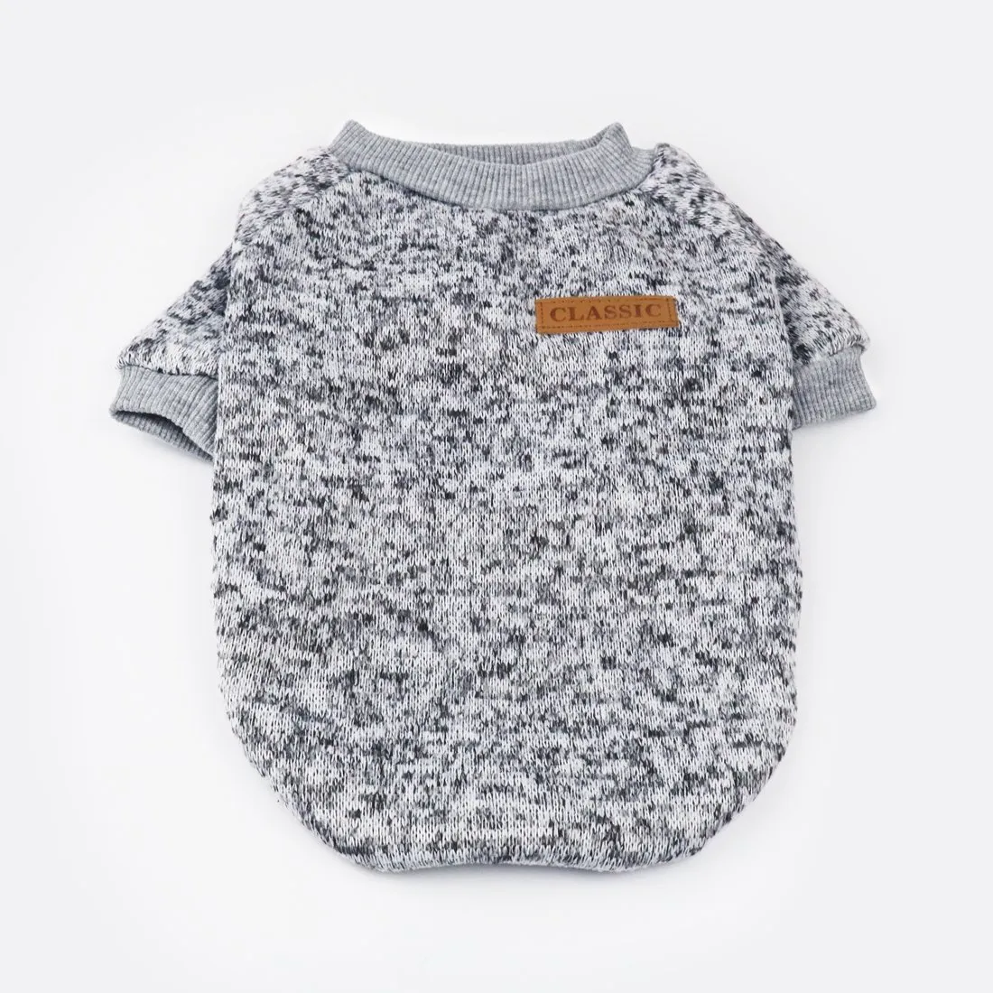 Idepet Maglione per animali domestici, Grigio, S - immagine 4