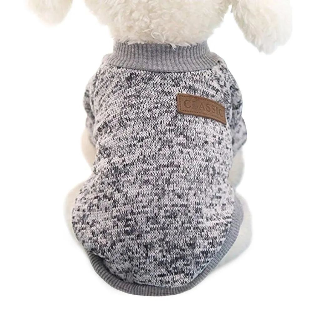 Idepet Maglione per animali domestici, Grigio, XL - immagine 1