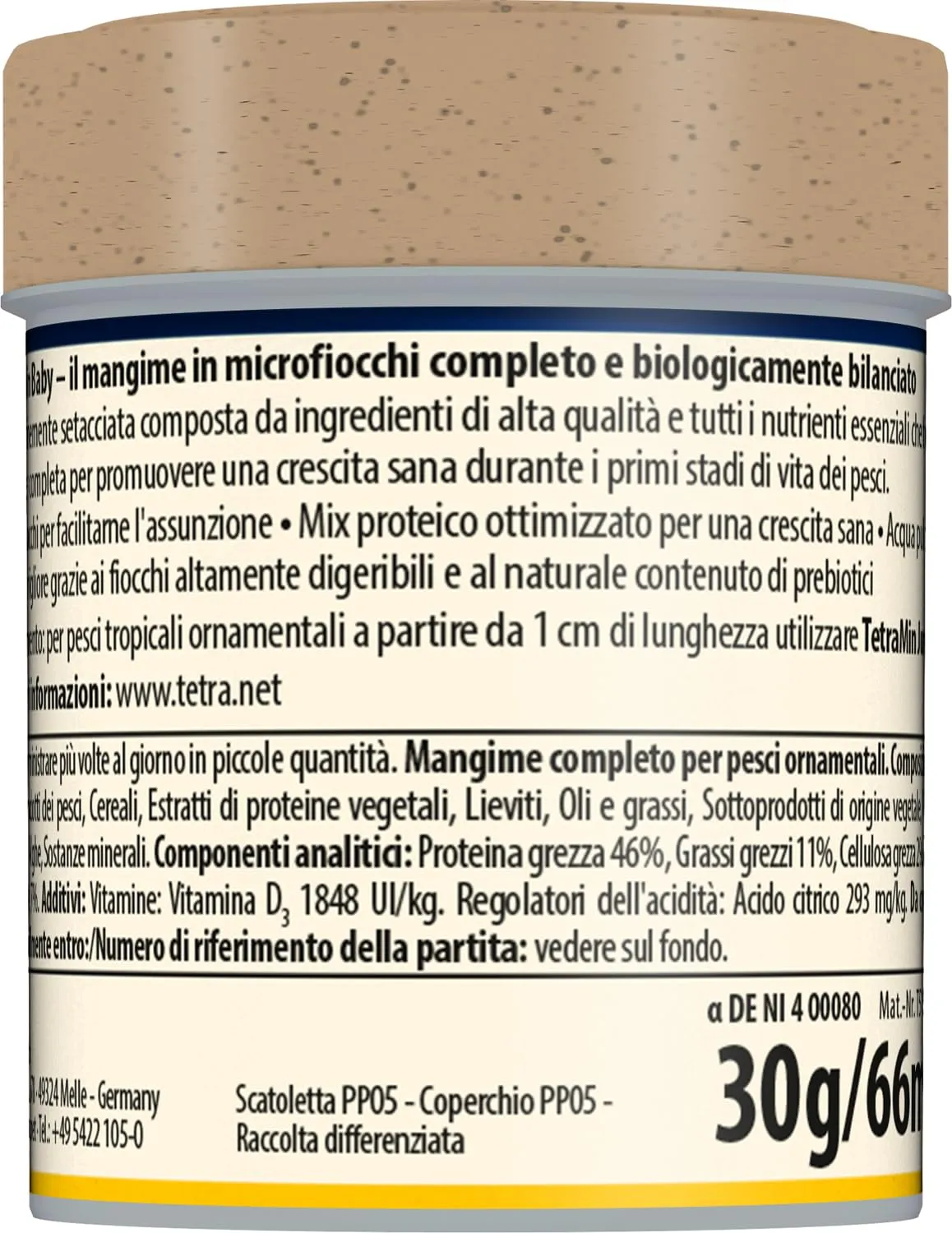 TetraMin Baby Mangime per avannotti di pesci ornamentali, 66 ml - immagine 11