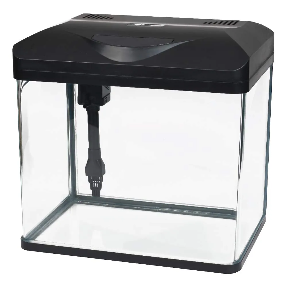 Amtra Laguna LED 50 Acquario in vetro 40 litri con coperchio, illuminazione LED e filtro, 48x27x45 cm - immagine 1