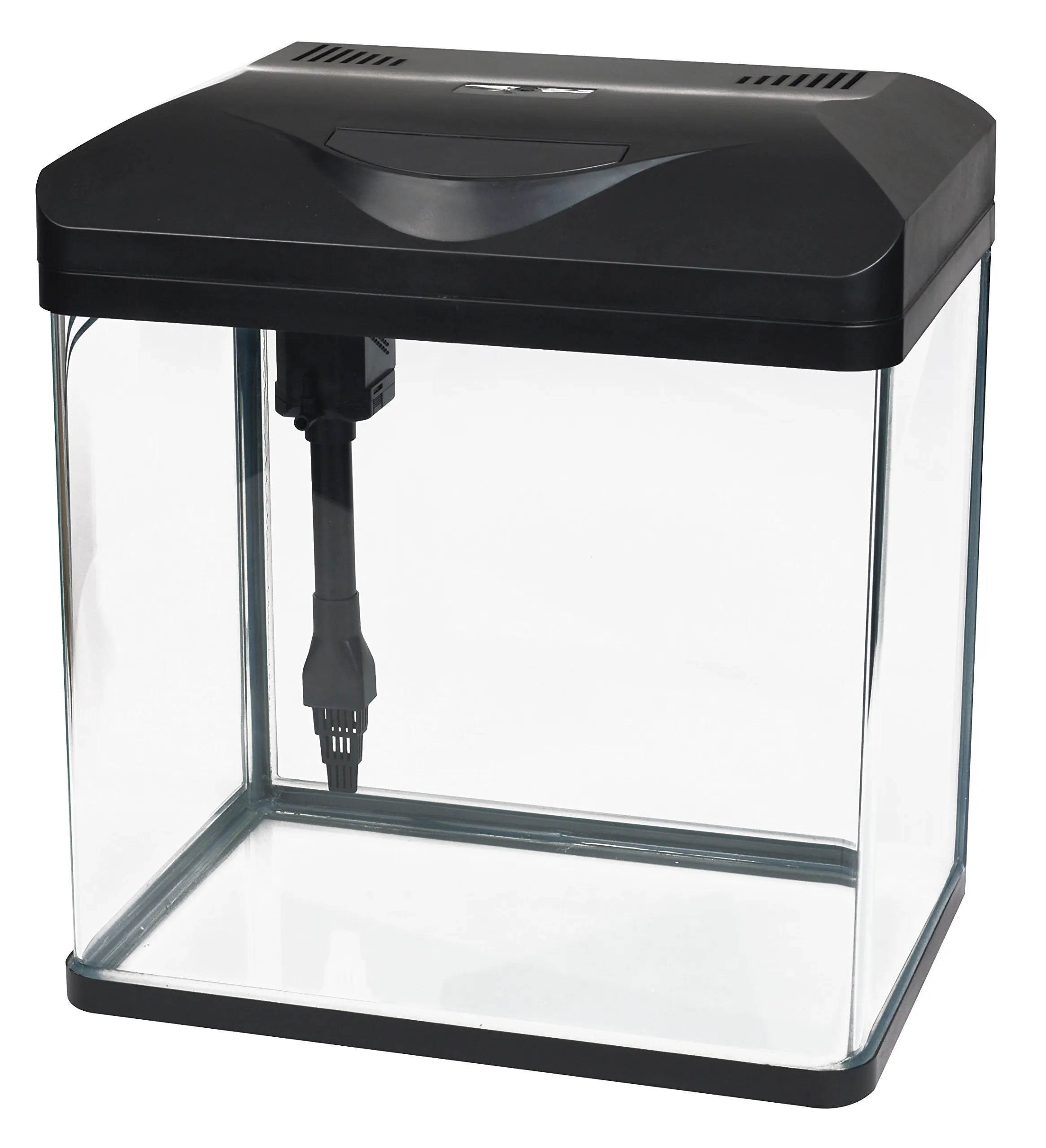 Amtra Laguna LED 50 Acquario in vetro 40 litri con coperchio, illuminazione LED e filtro, 48x27x45 cm - immagine 2