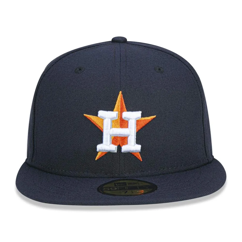 New Era Houston Astros AC Performance Home 59Fifty Fitted Cap MLB Authentics - immagine 2