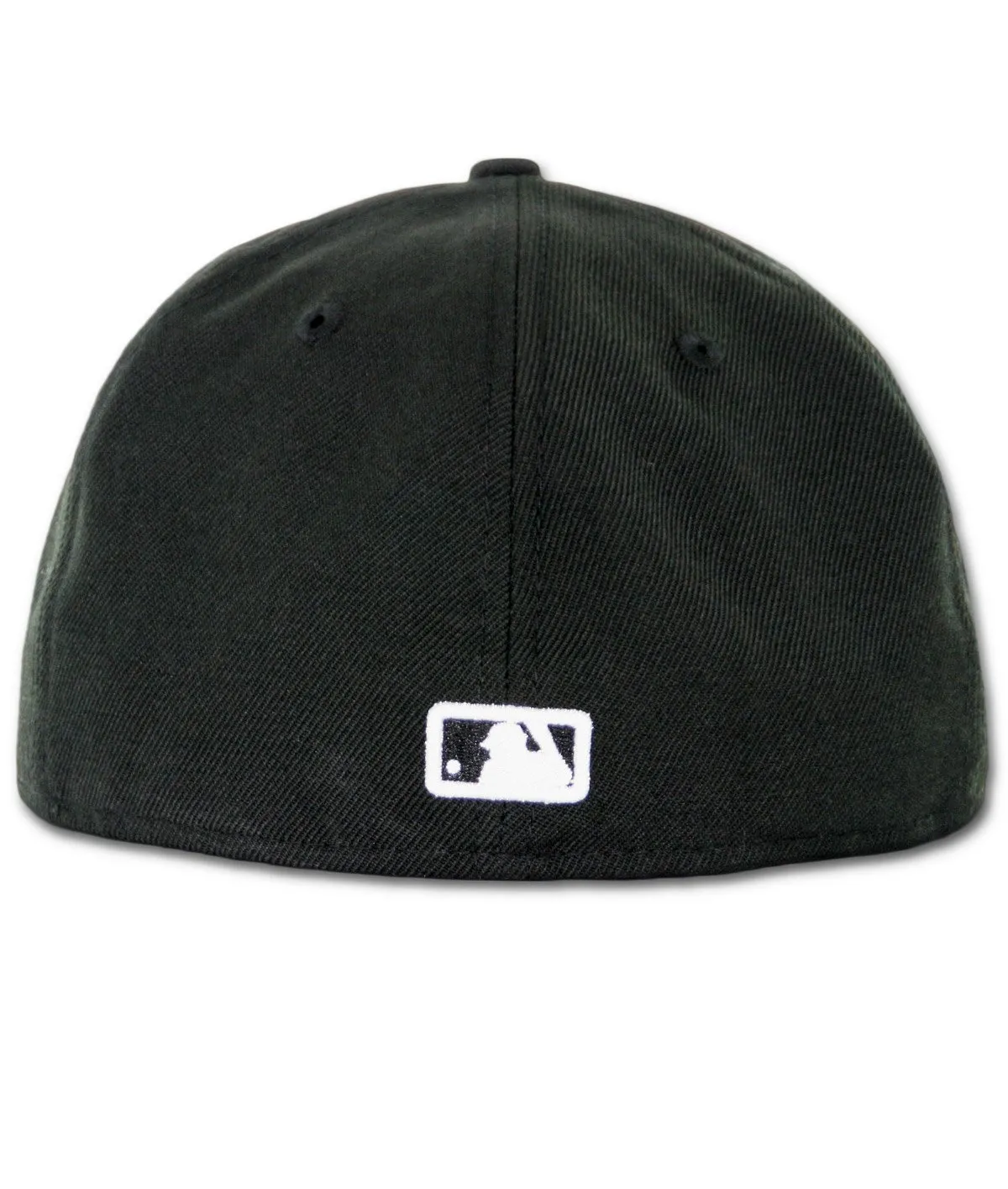 New Era x MLB Men's Los Angeles Dodgers Basic 56Fifty Fitted Hat Black/White 7 3/4 - immagine 2