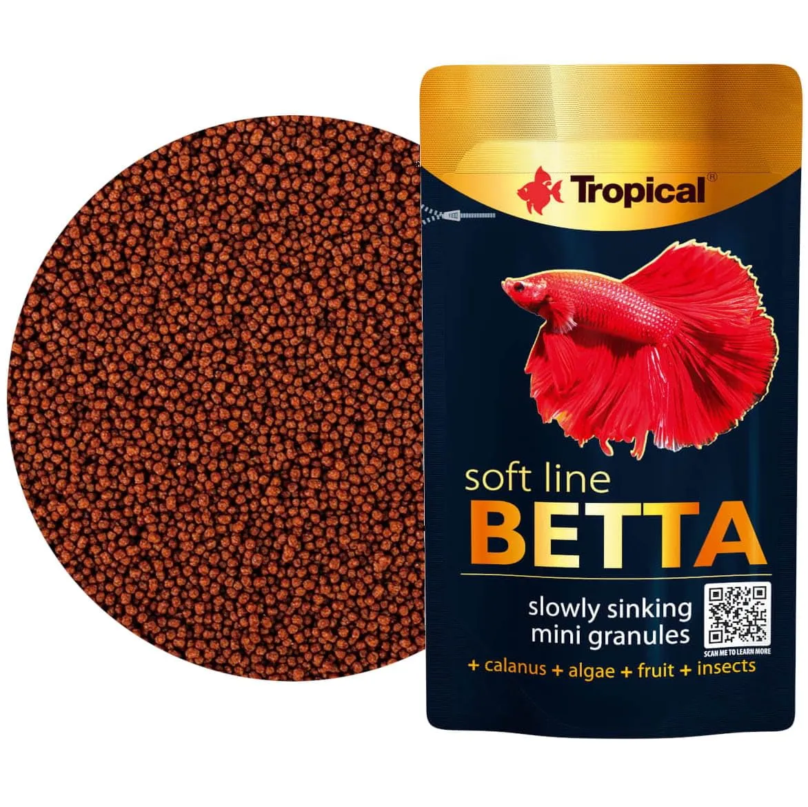 Tropical Soft Line Betta Mangime per Pesci 5g - immagine 2