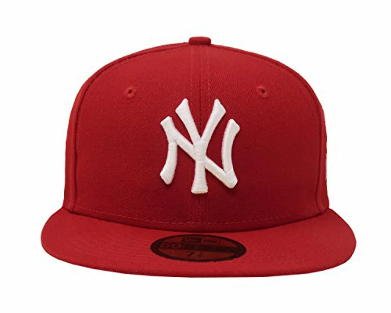 New Era York Yankees MLB Authentic Collection 59Fifty Cap, Scarlet/White - immagine 2