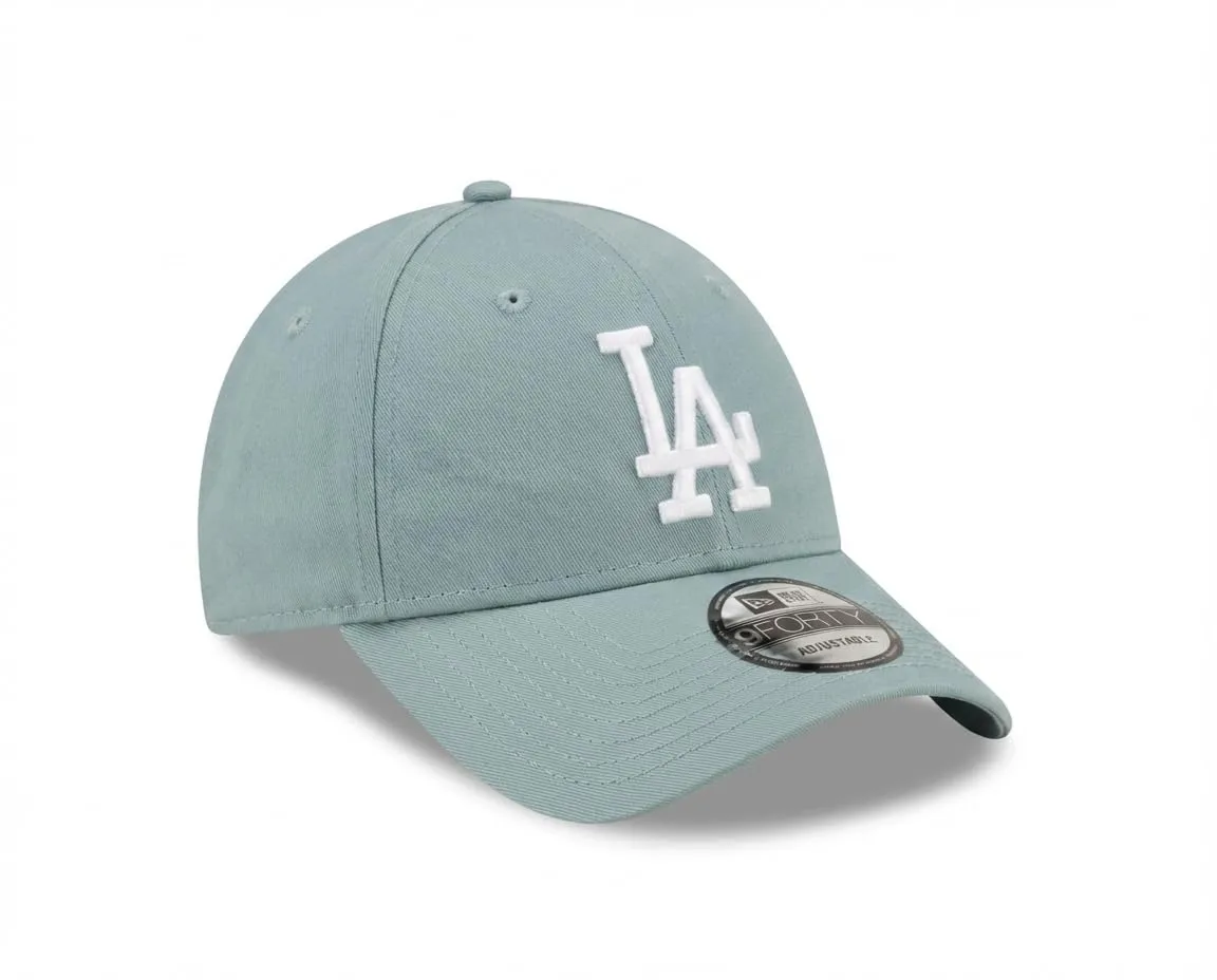 New Era Los Angeles Dodgers MLB League Essential 9Forty Adjustable Cap - Teal, One Size - immagine 3