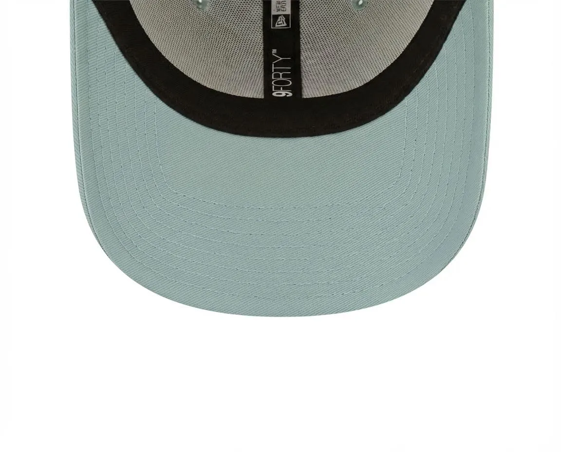 New Era Los Angeles Dodgers MLB League Essential 9Forty Adjustable Cap - Teal, One Size - immagine 4
