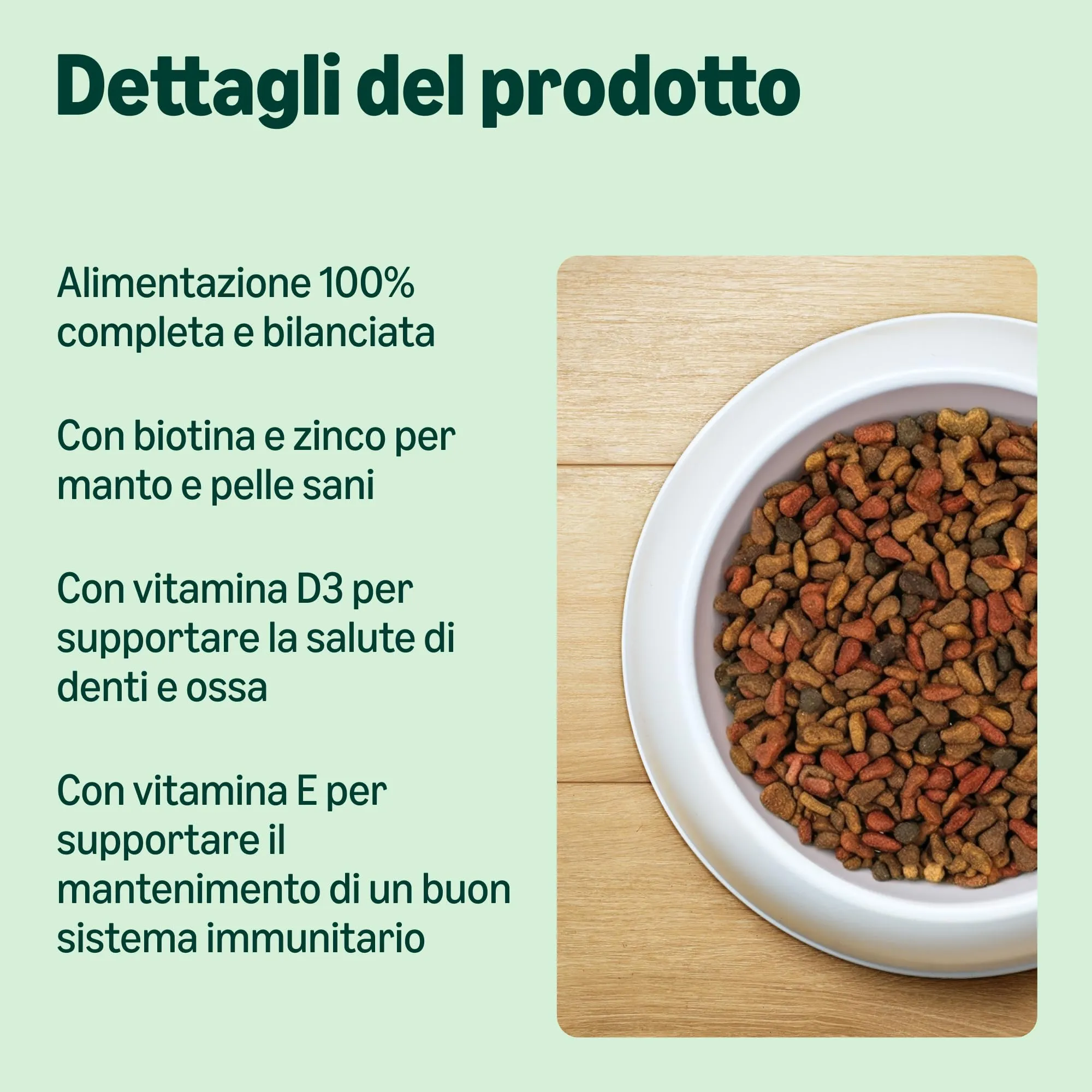 by Amazon Alimento secco completo per gatti adulti con pollo, tacchino e verdure, 3 kg - immagine 2
