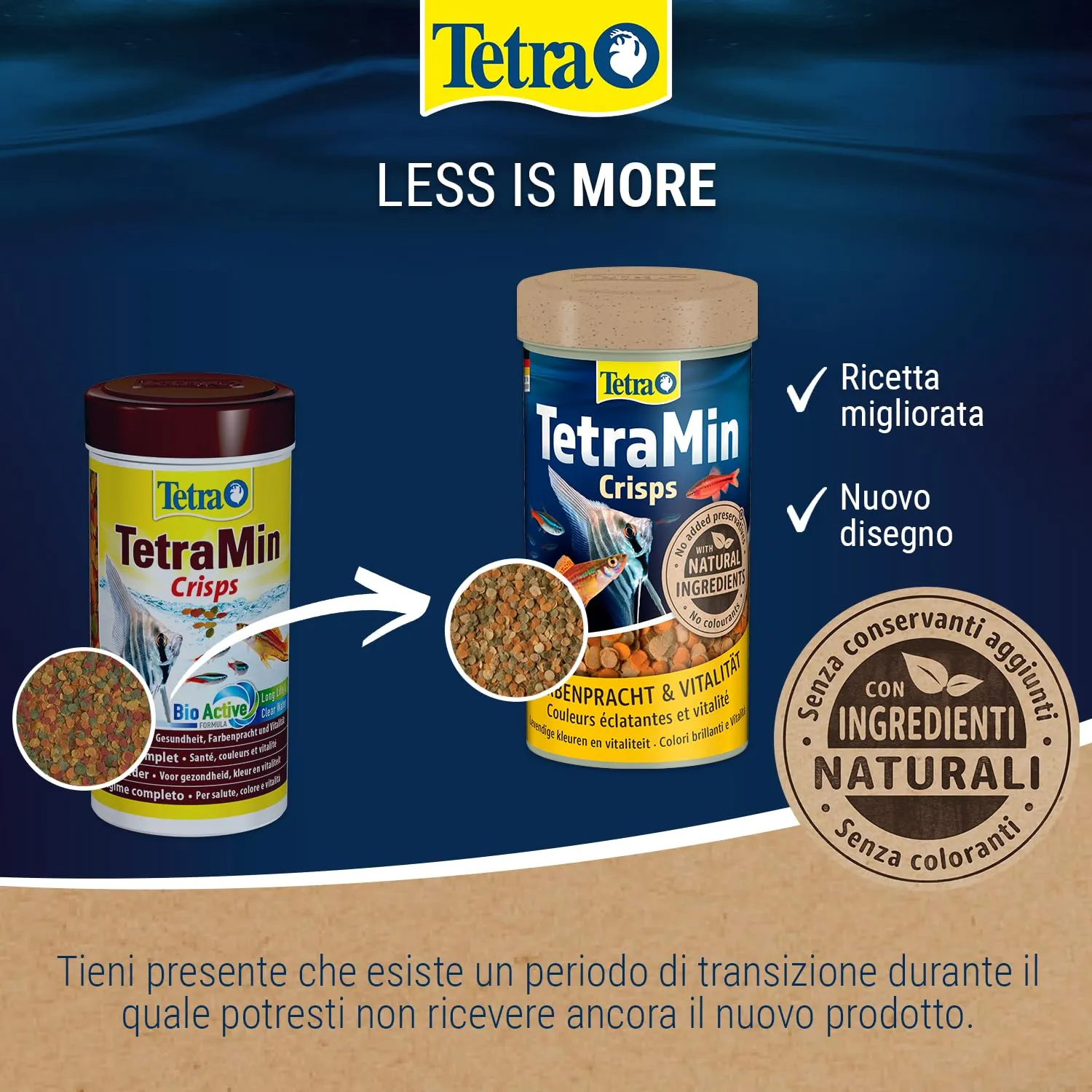 TetraMin Crisps Mangime per Pesci Ornamentali, 250 ml - immagine 2