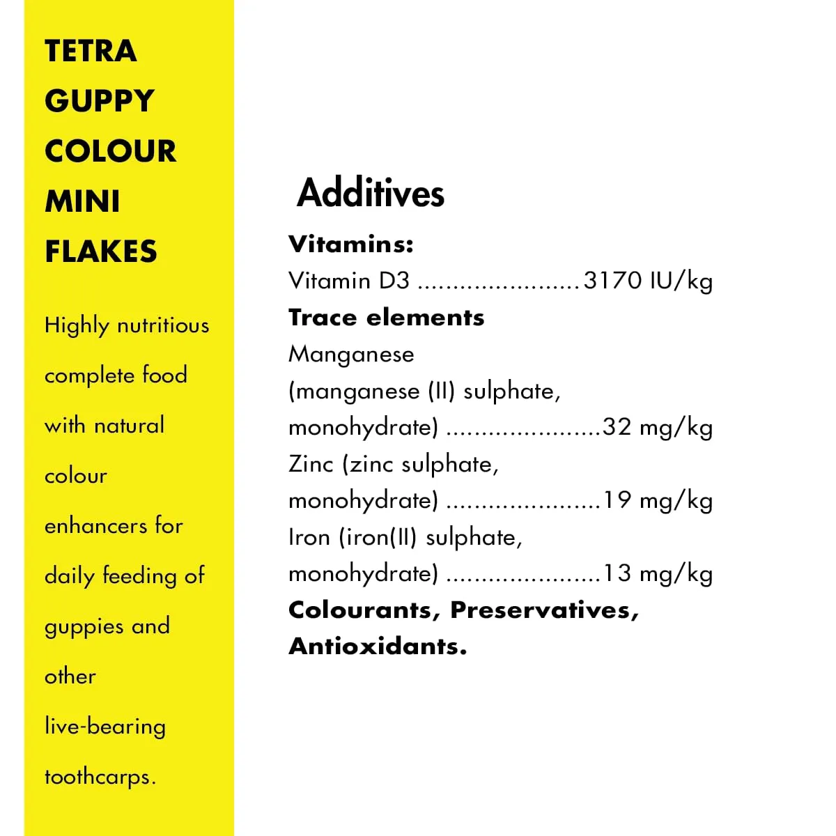 Tetra Guppy Colour, Mangime per Guppy, 100 ml - immagine 6