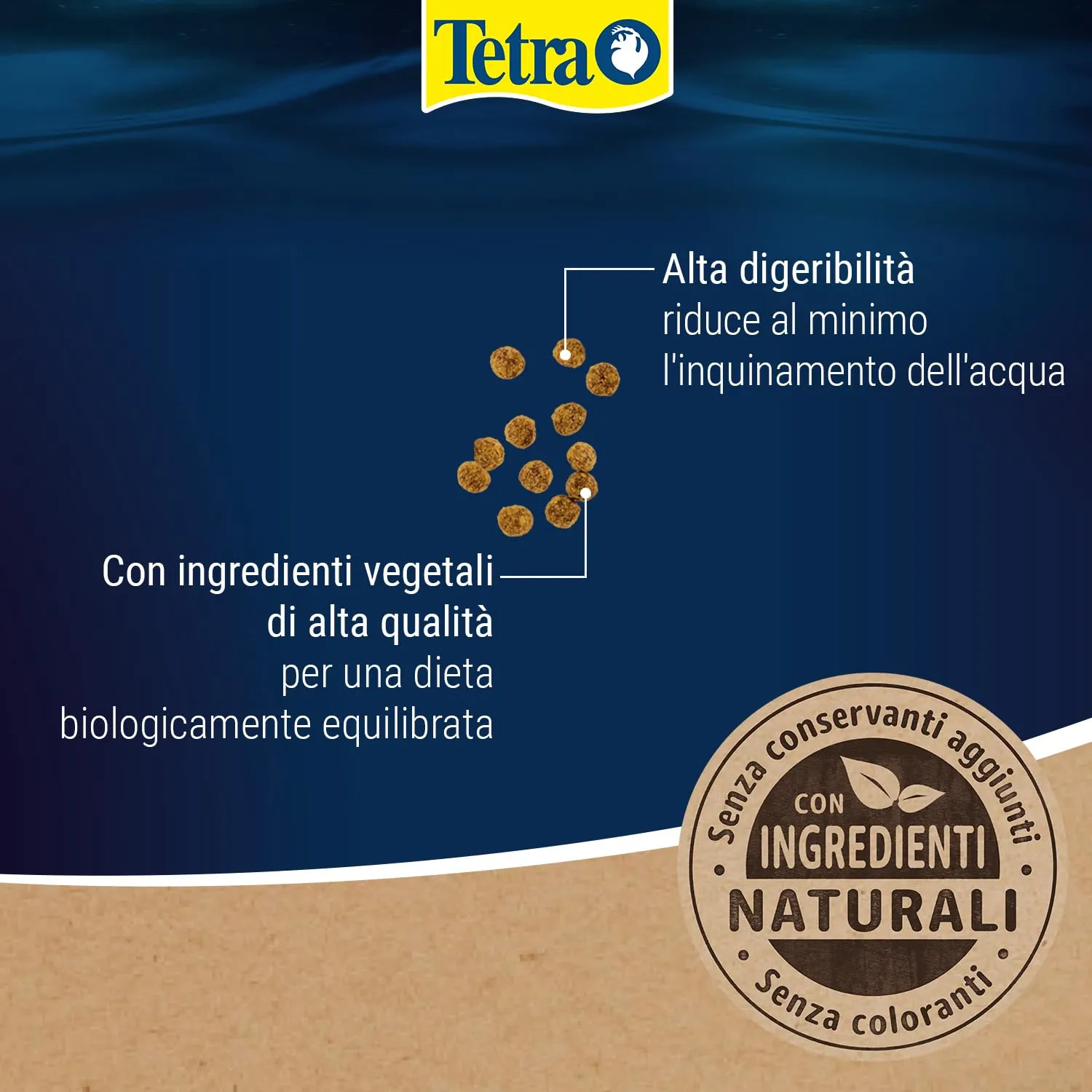 Tetra Goldfish Granules, Mangime per Pesci Rossi e d'Acqua Fredda, 1 L - immagine 4