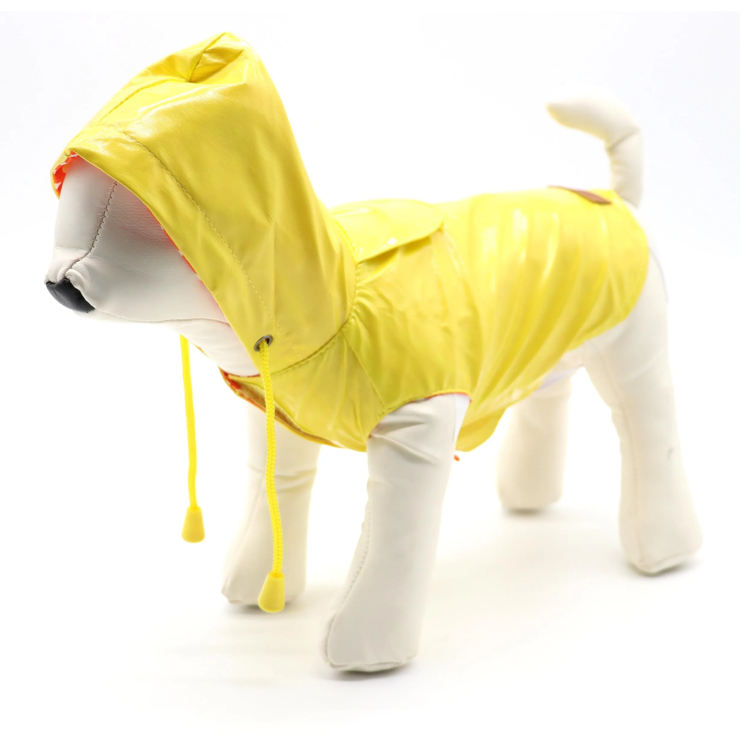 Croci Raindrop Lemon Impermeabile per Cani, Giallo, 20 cm - immagine 4